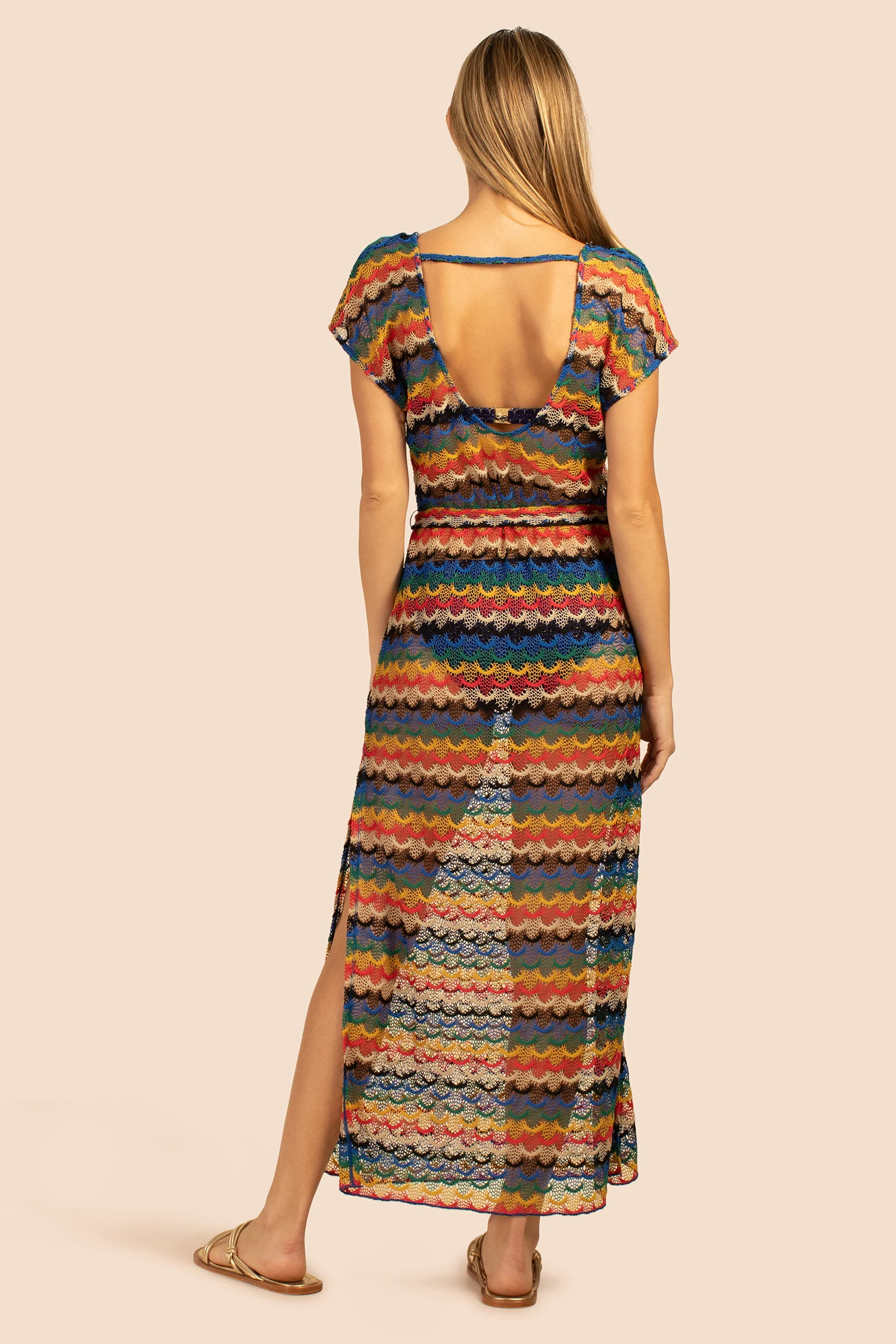 ISEREE CROCHET COLUMN DRESS - Image 2