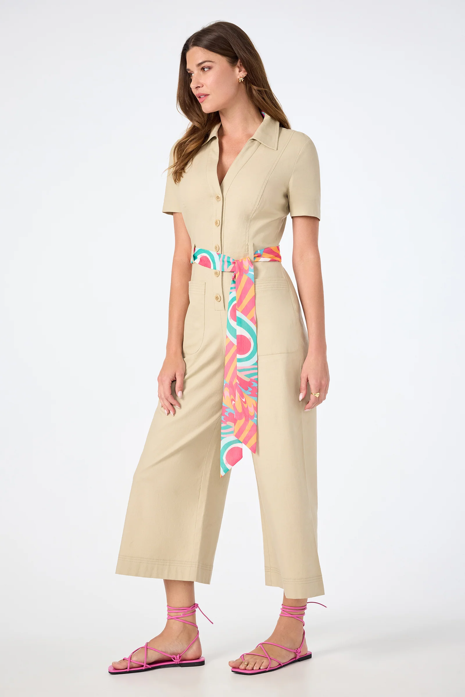 J'Adore V-Neck Jumpsuit - Image 3