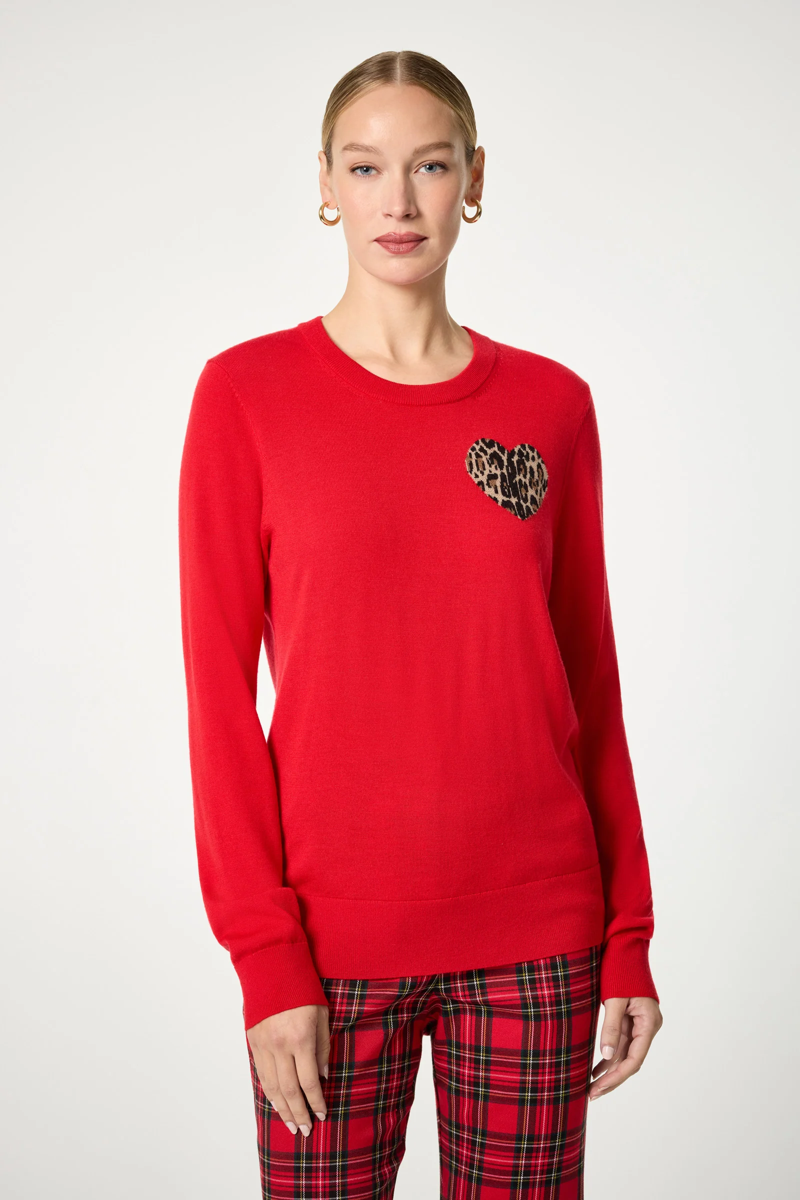 Jaguar Heart Crewneck Sweater