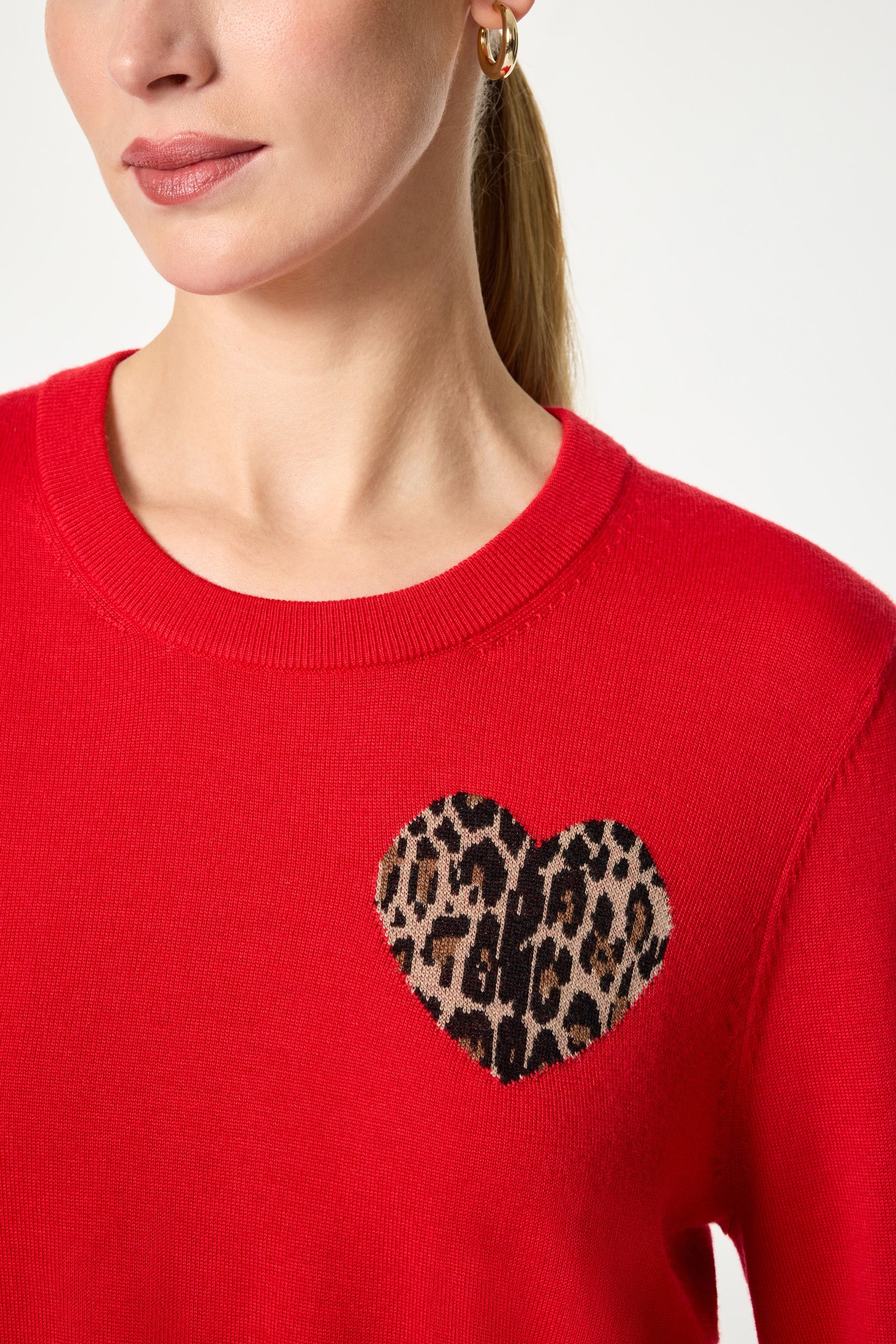 Jaguar Heart Crewneck Sweater - Image 5