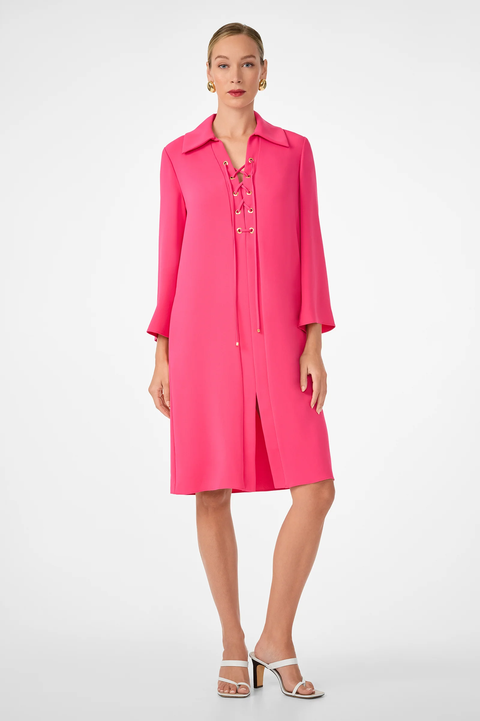 Janeiro Lace-Up Dress