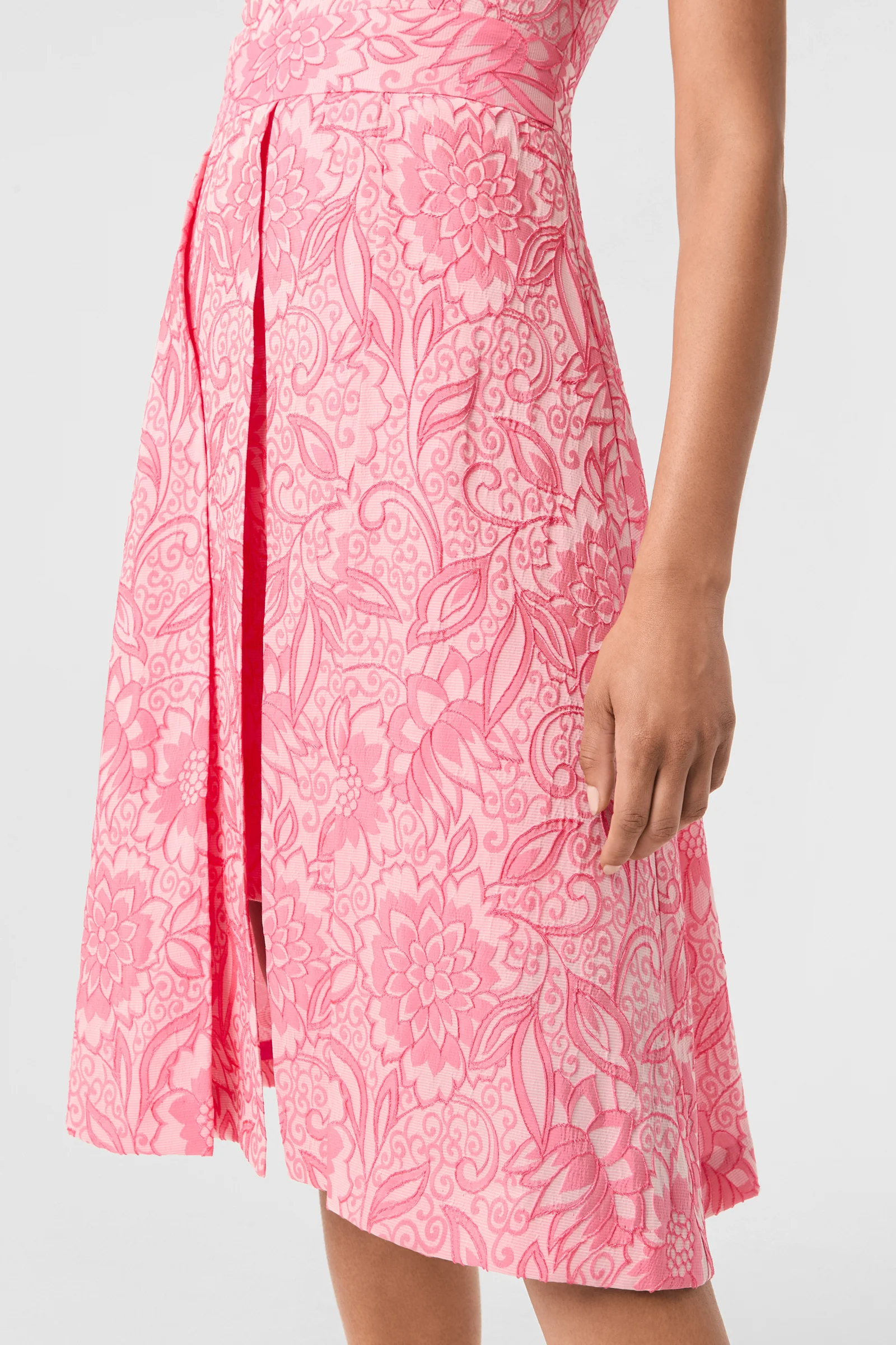 Jayme Sleeveless Dress - Jolie Jacquard - Image 5