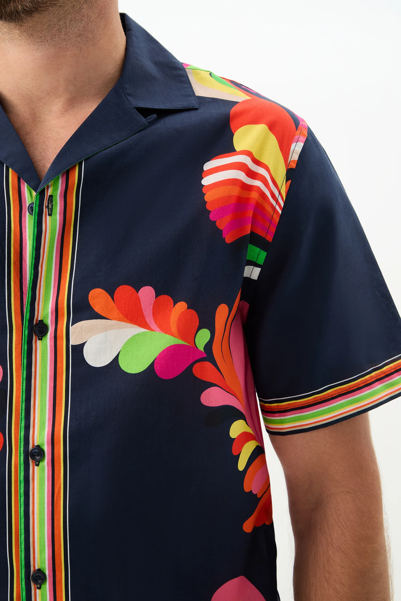Josue Short-Sleeve Shirt - Palms Paradise - Image 4