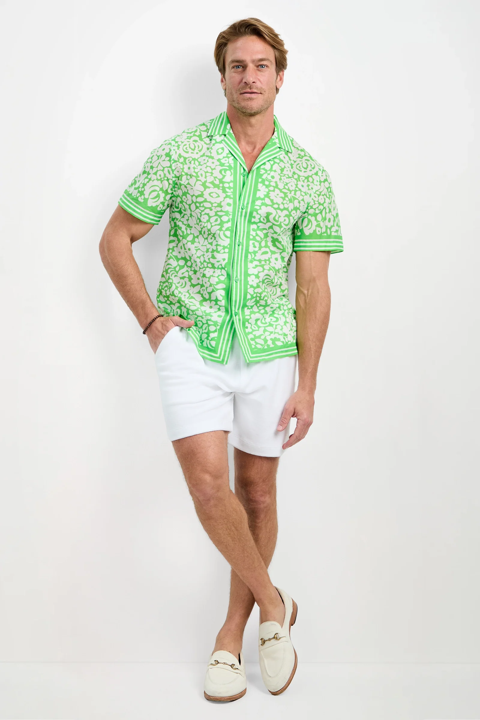 Josue Short-Sleeve Shirt - Poolside Gossip - Image 6