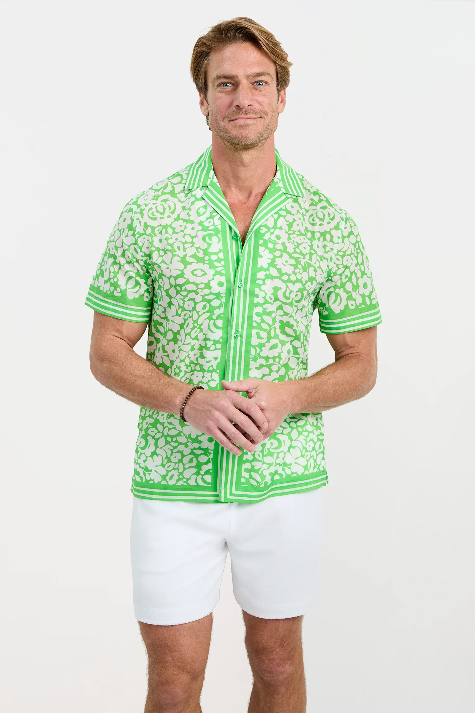 Josue Short-Sleeve Shirt - Poolside Gossip - Image 7