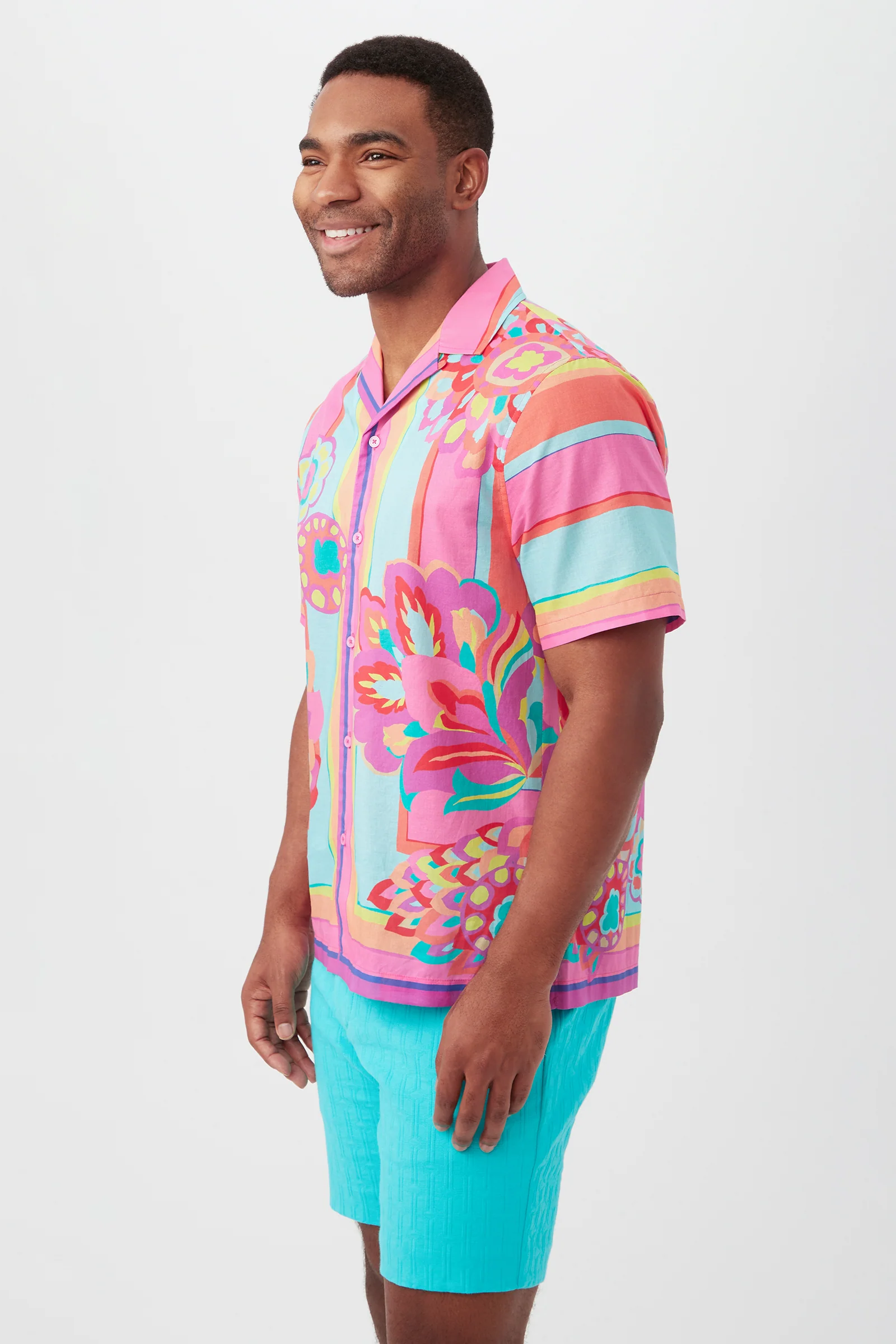 Josue Short-Sleeve Shirt - Isola Floral - Image 4