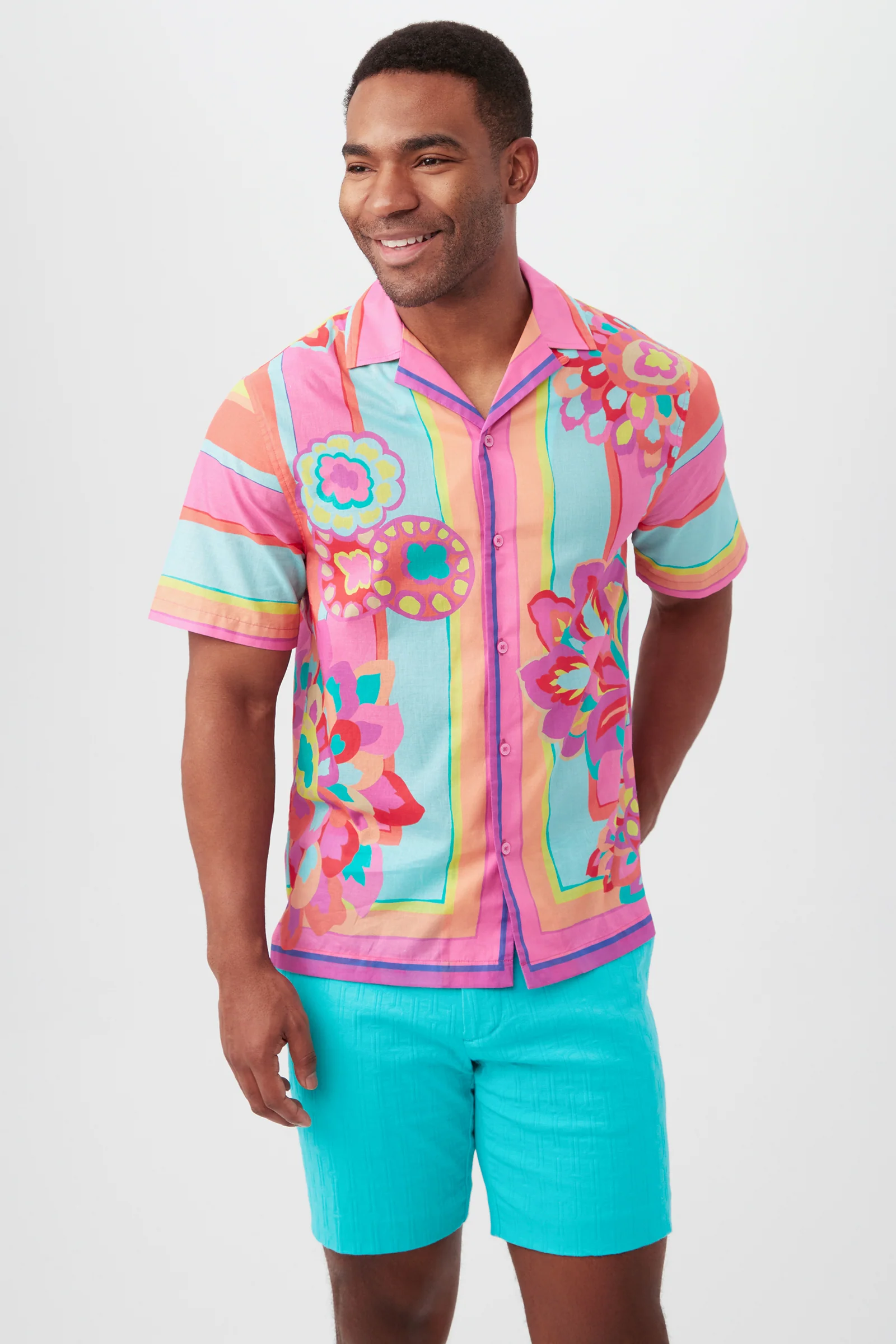 Josue Short-Sleeve Shirt - Isola Floral - Image 5