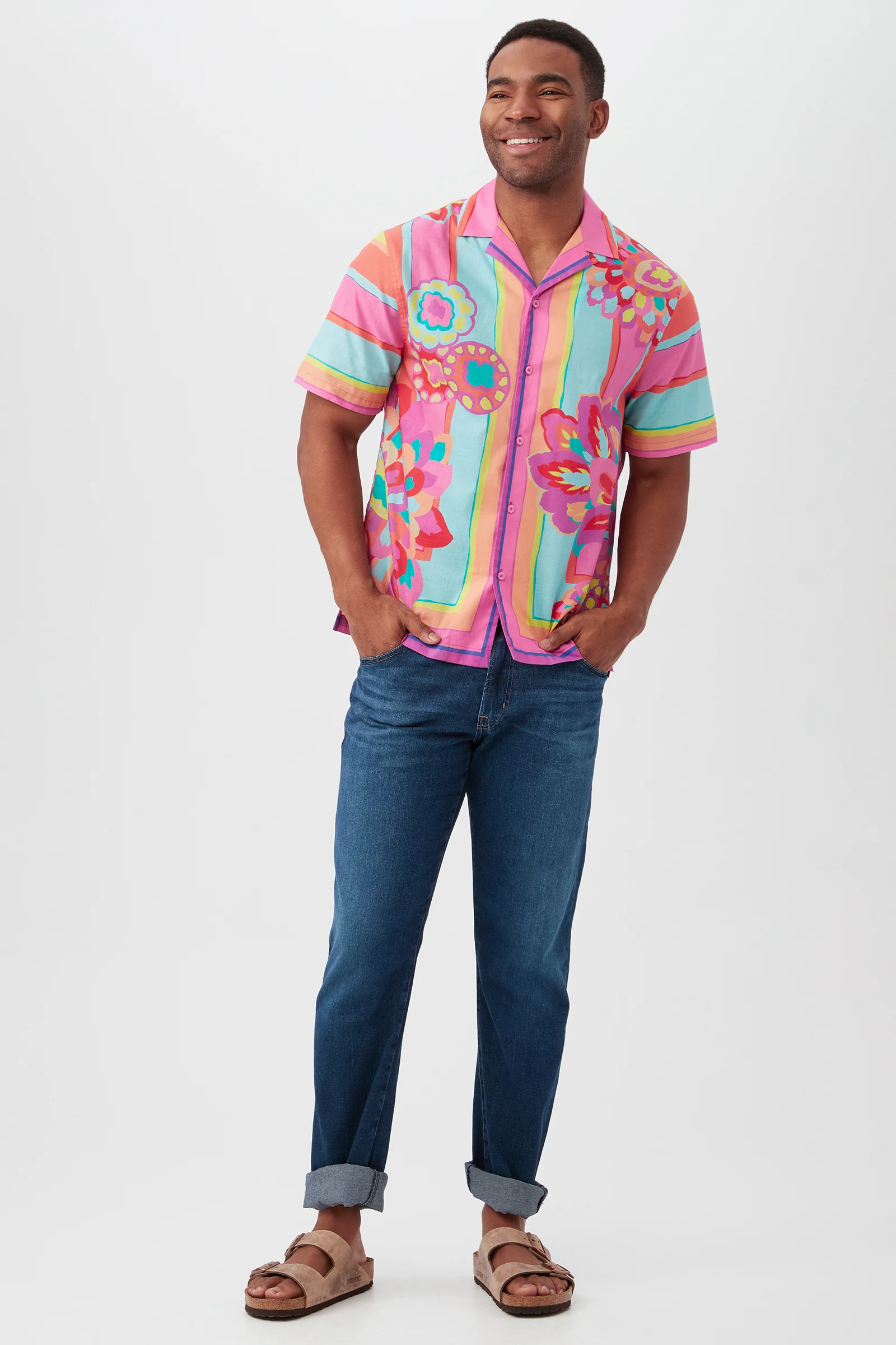 Josue Short-Sleeve Shirt - Isola Floral - Image 6