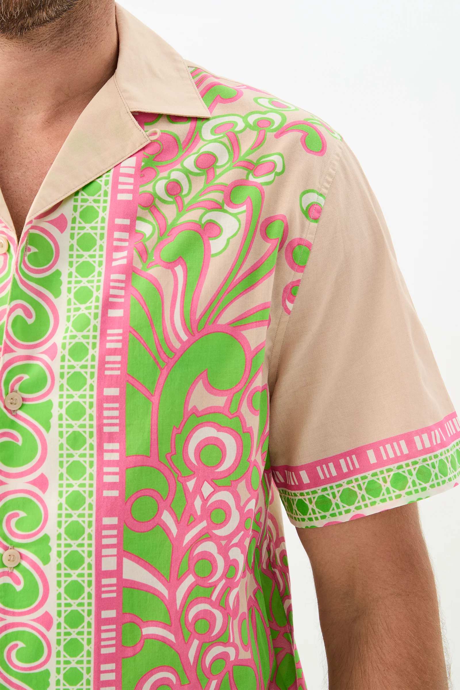 Josue Short-Sleeve Shirt - Petra Floral - Image 4