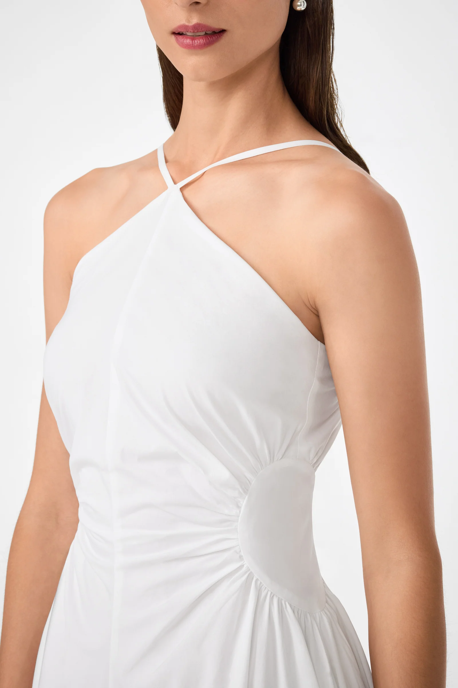Kata Shirred Waist Midi Dress - Image 4