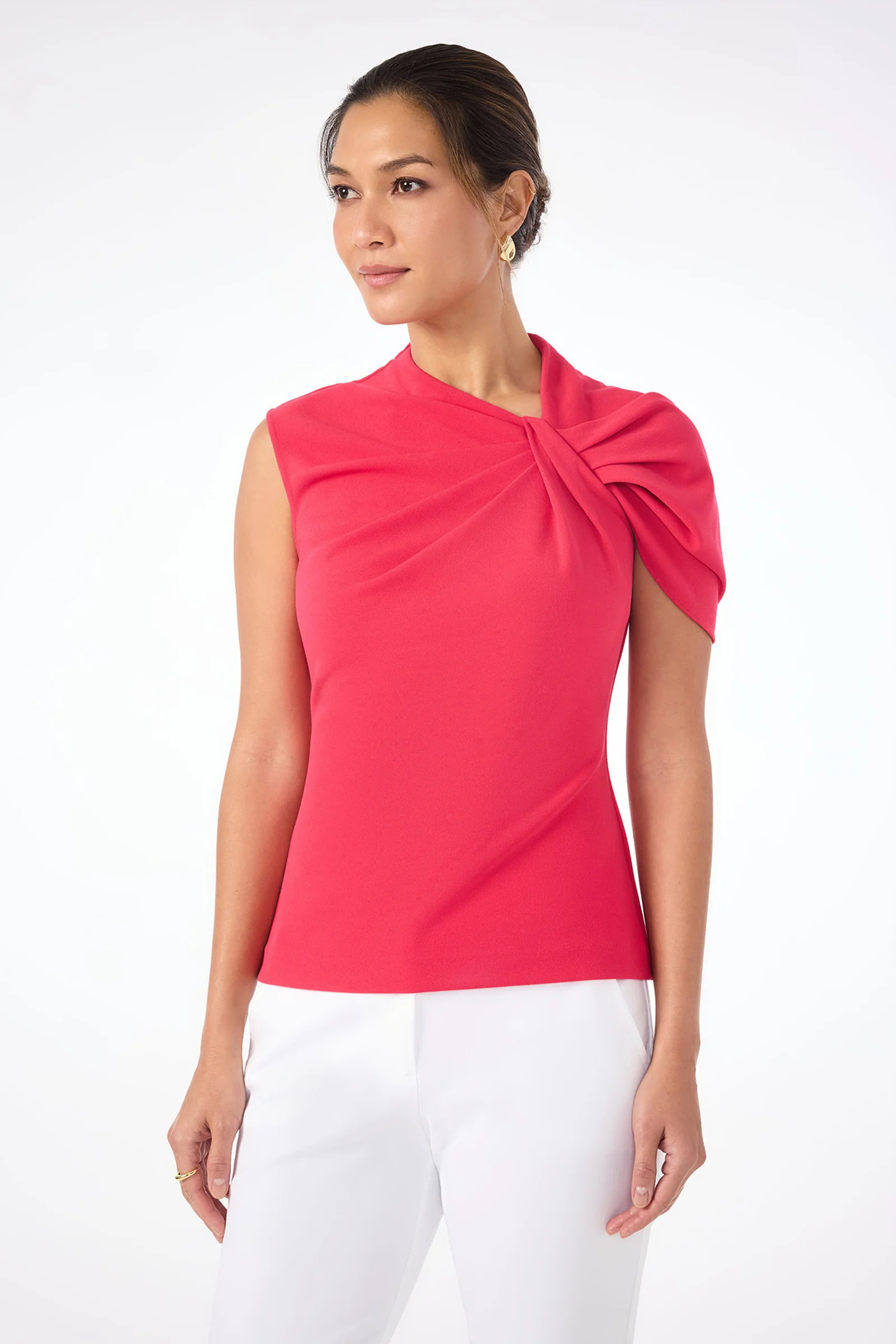Keshi Short-Sleeve Twist Top - Image 3