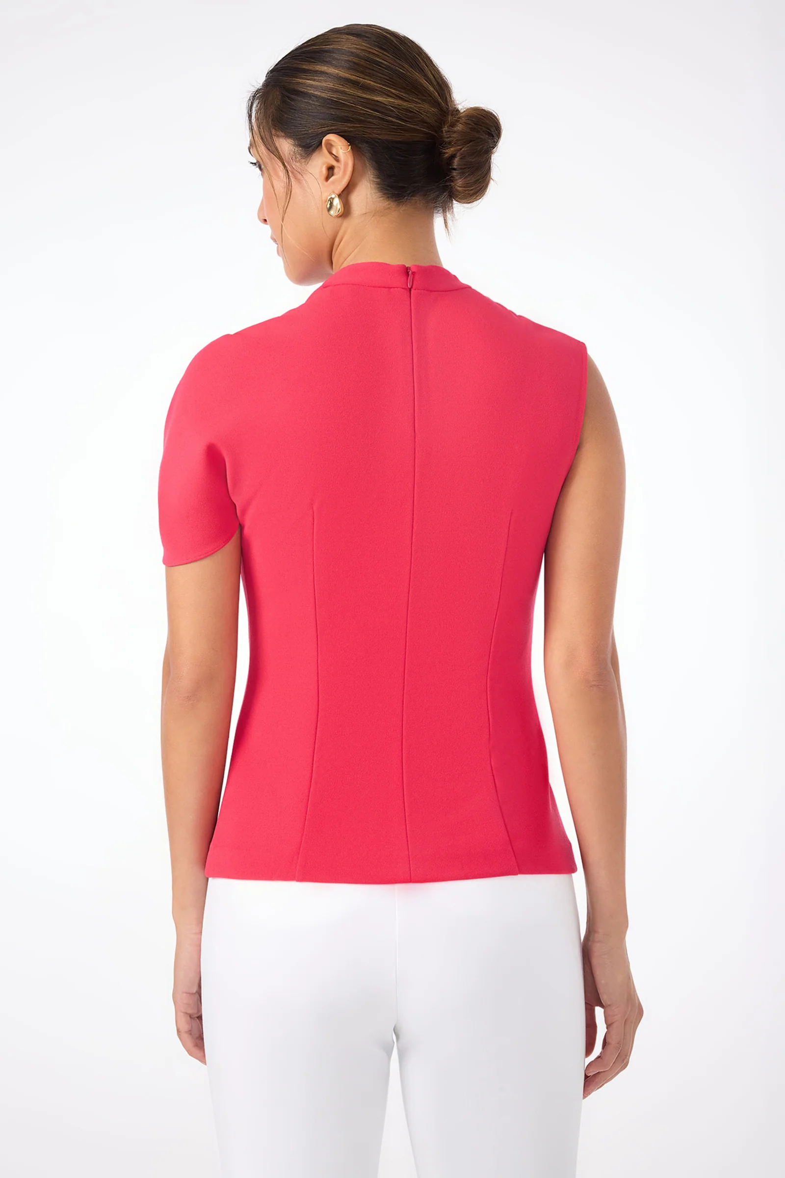 Keshi Short-Sleeve Twist Top - Image 4