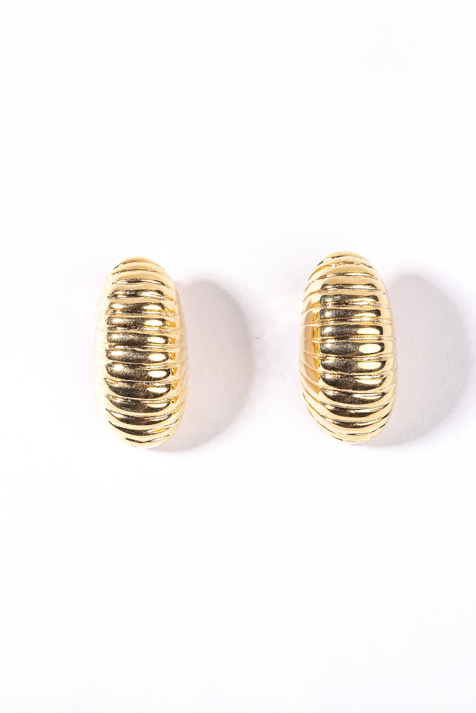 Kjl Polished Shrimp Earrings