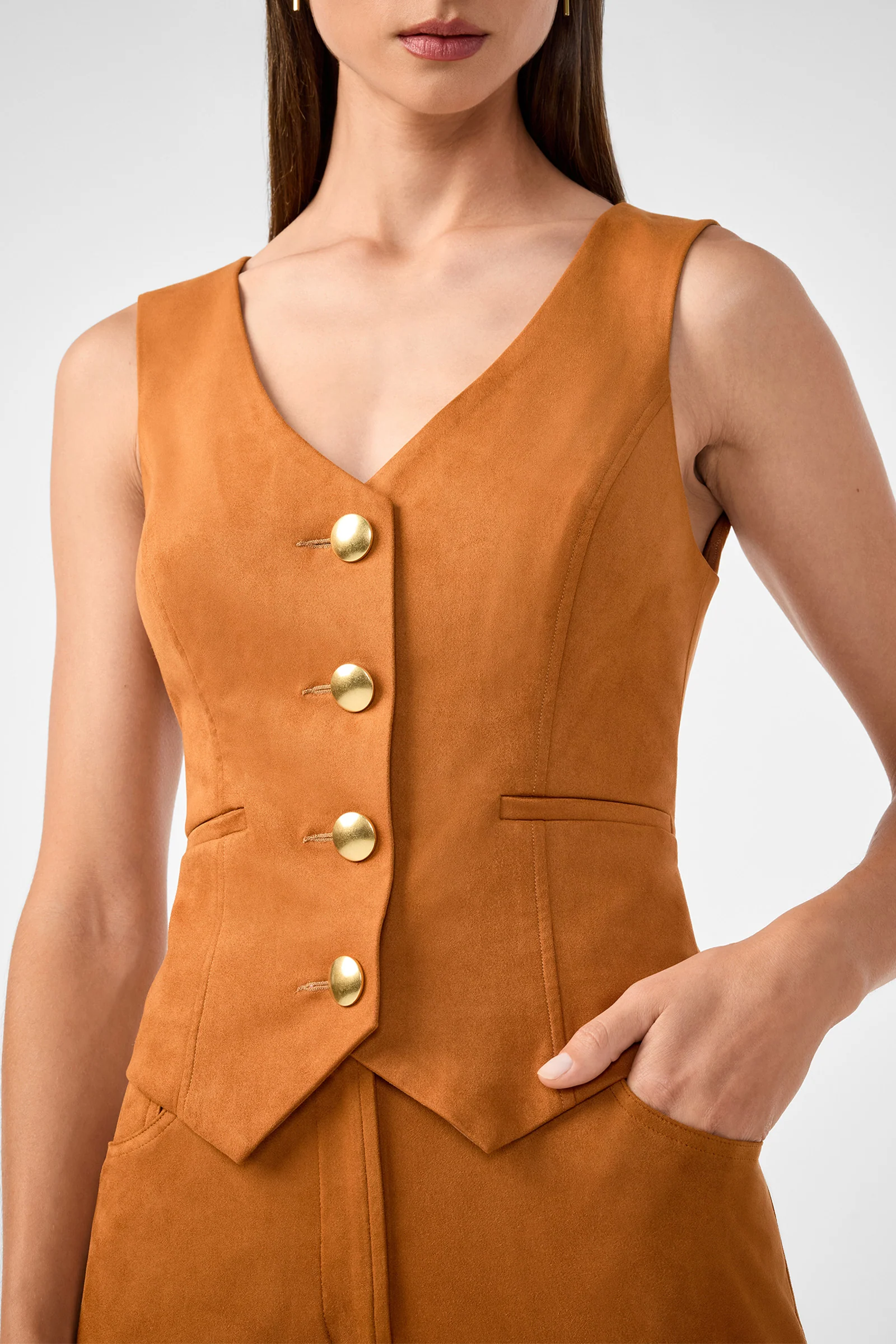 Kofi Suede Vest - Image 5