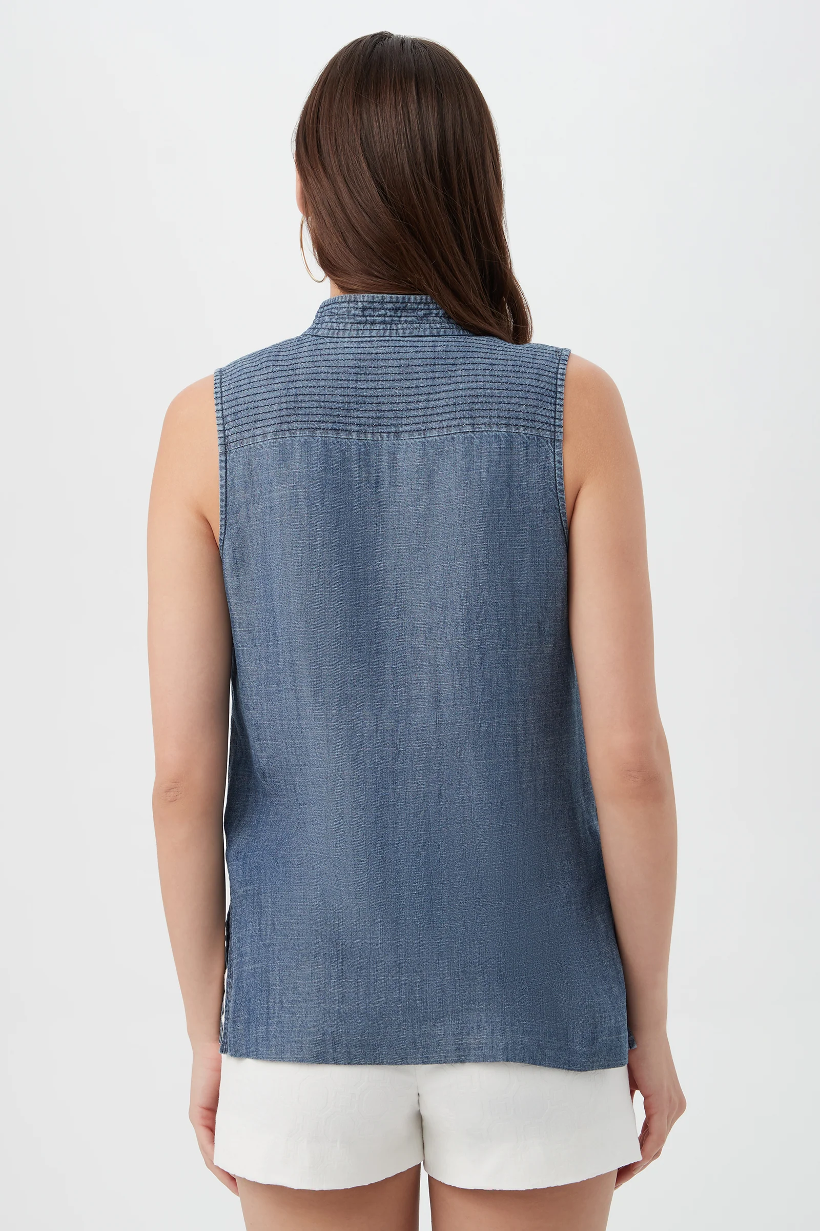 Lacheri Chambray Top - Image 3