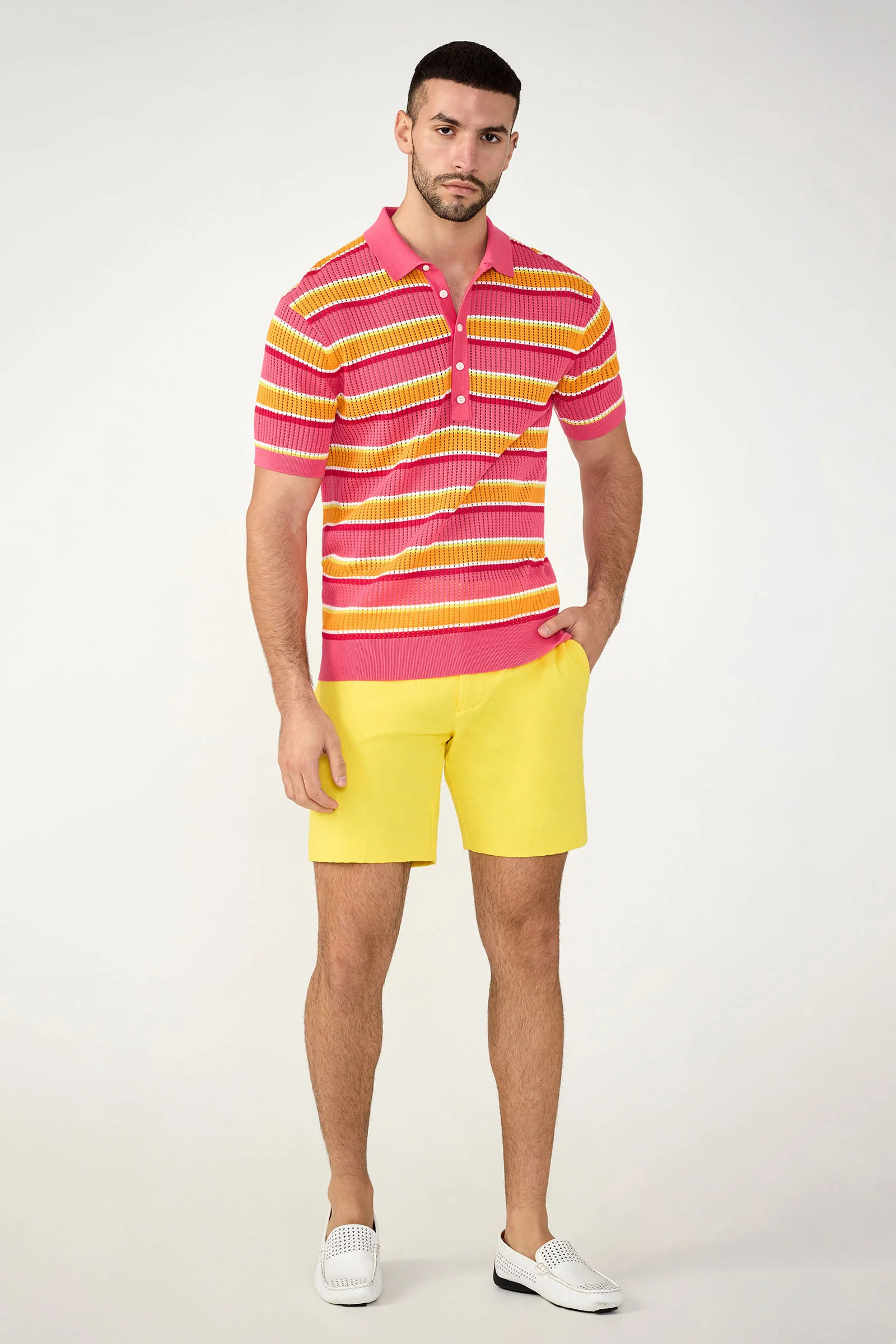 Lawrence Short - Stretch Herringbone - Image 6