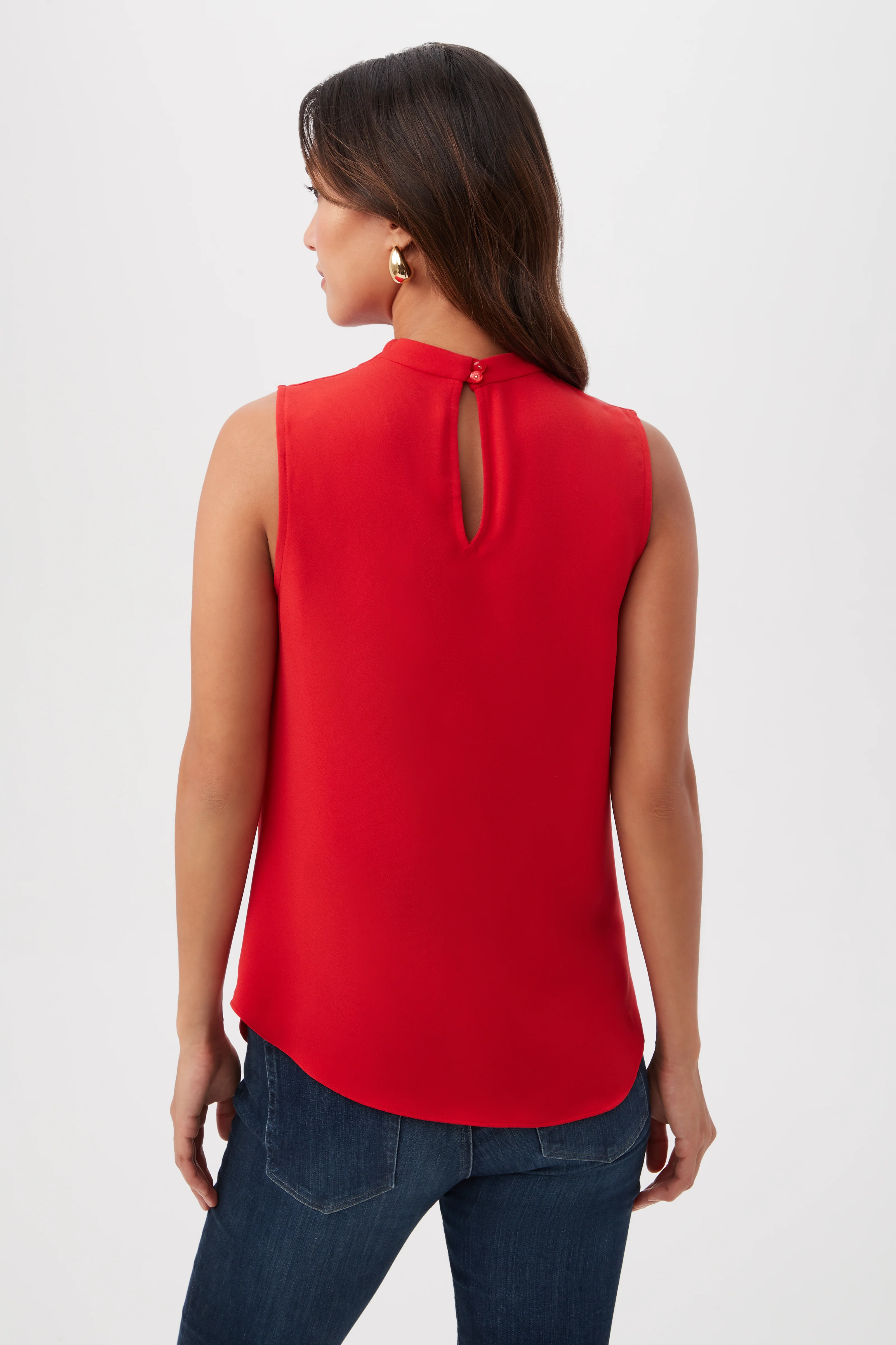 Lenaya Sleeveless Cowl Neck Top - Image 3