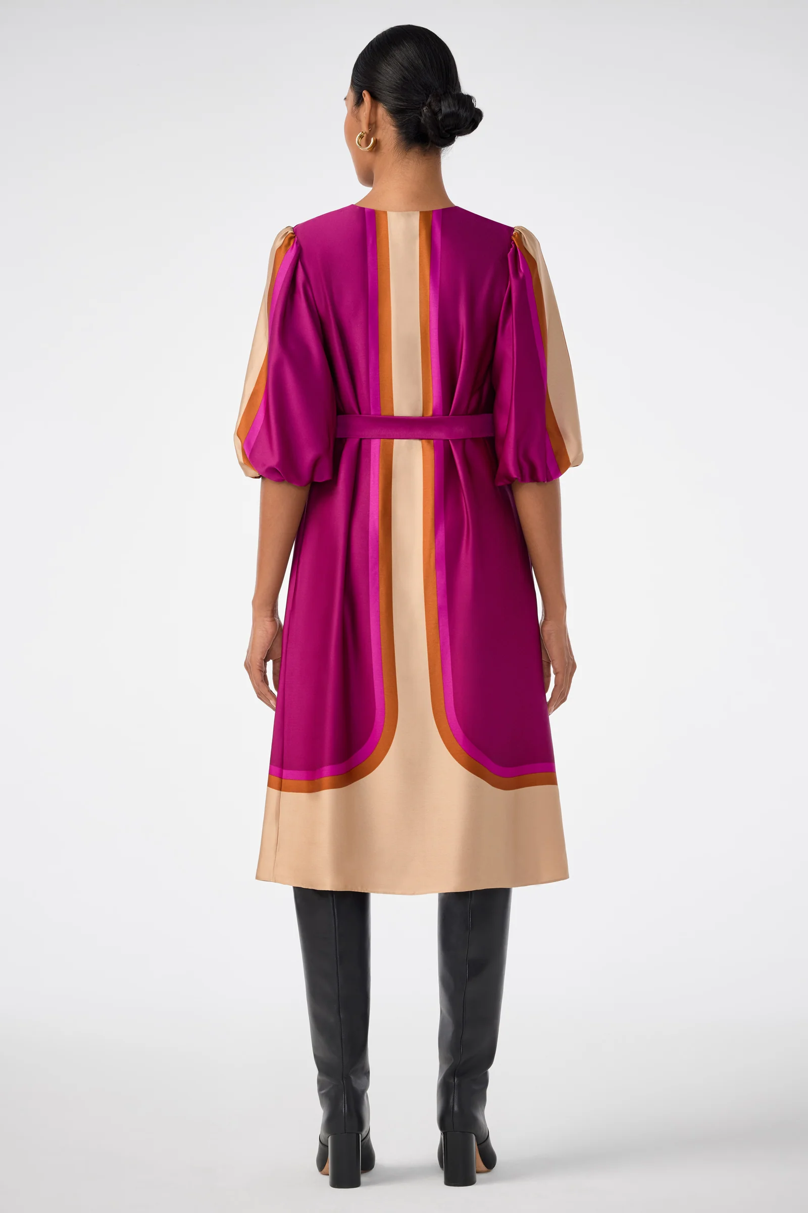 Linden Puff-Sleeve Dress - Image 3