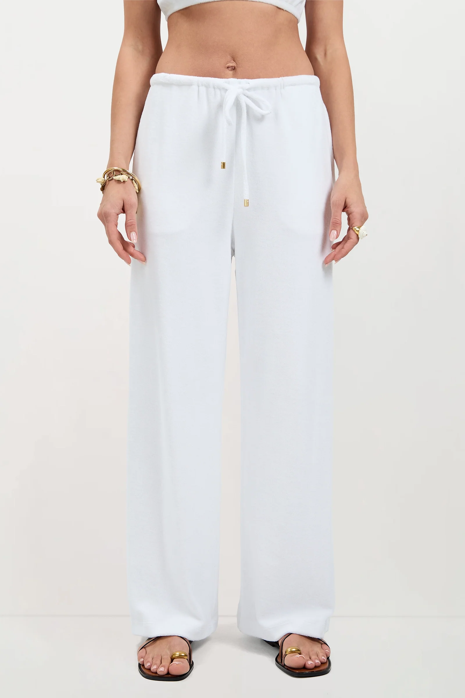 Linsk Wide-Leg Pant - Poolside Terry - Image 2
