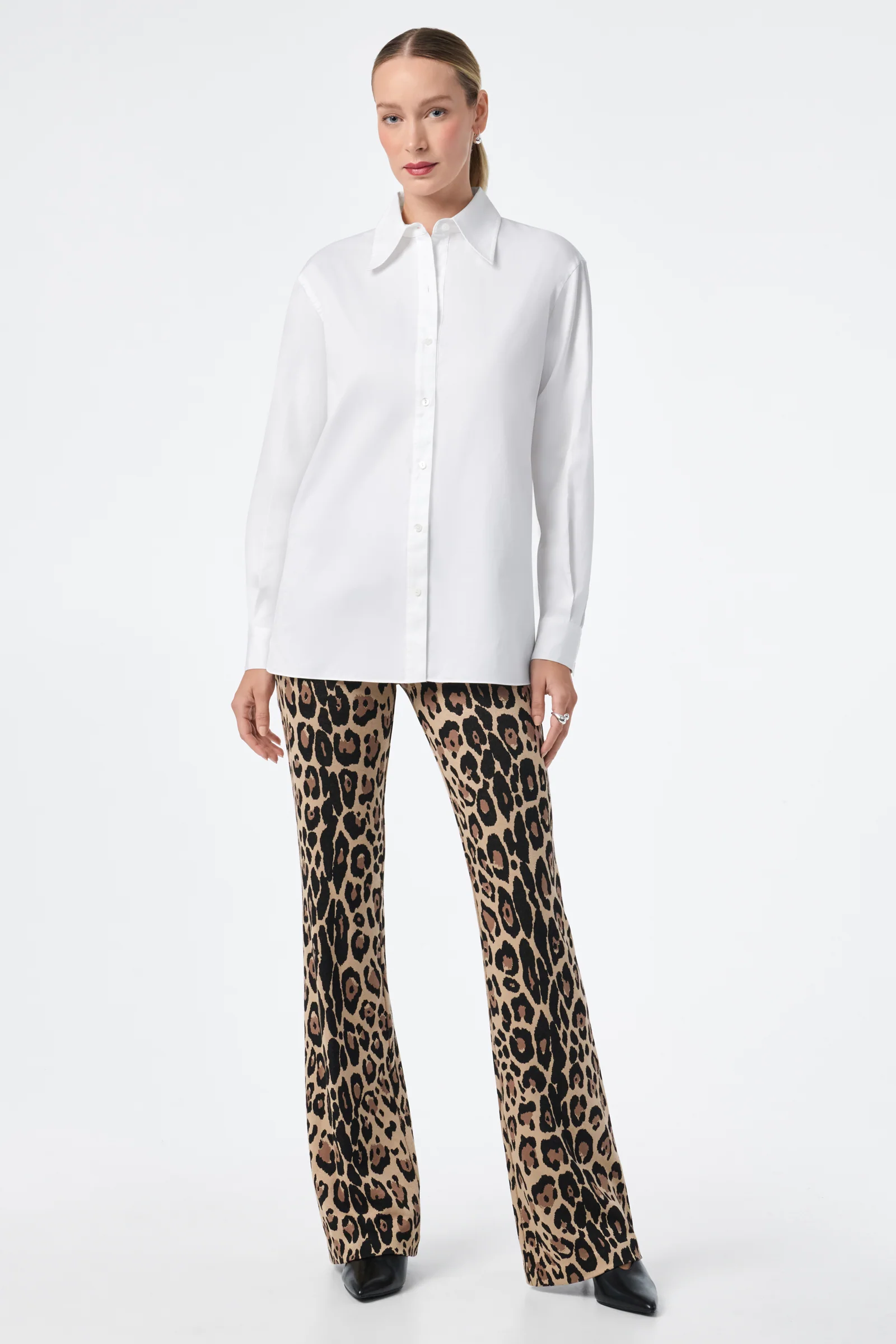 Litsa Button-Up Cotton Shirt - Image 2