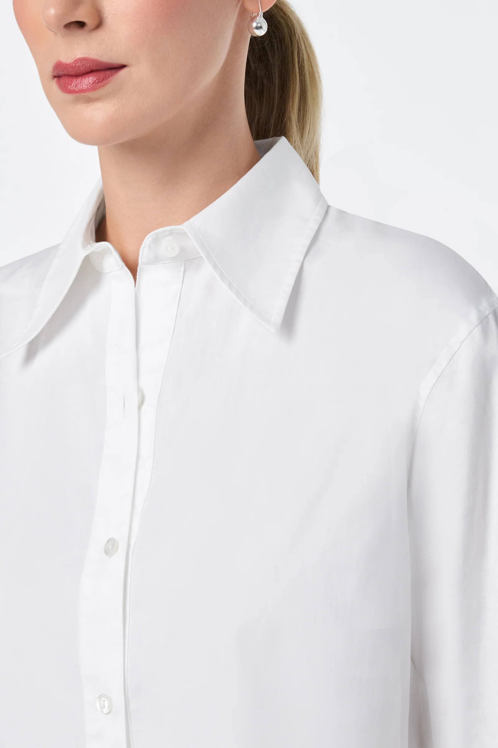 Litsa Button-Up Cotton Shirt - Image 5