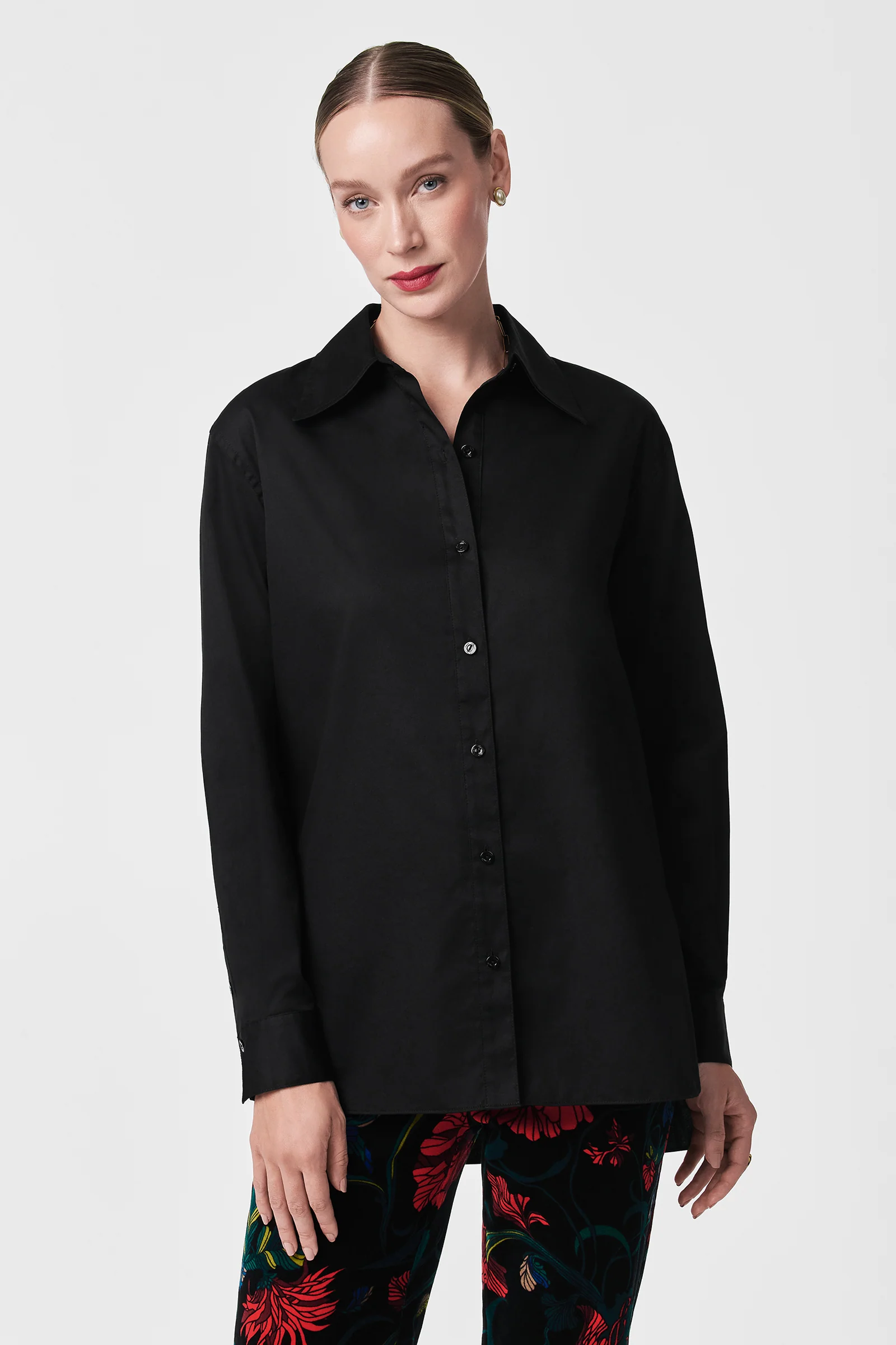 Litsa Button-Up Cotton Shirt - Image 7