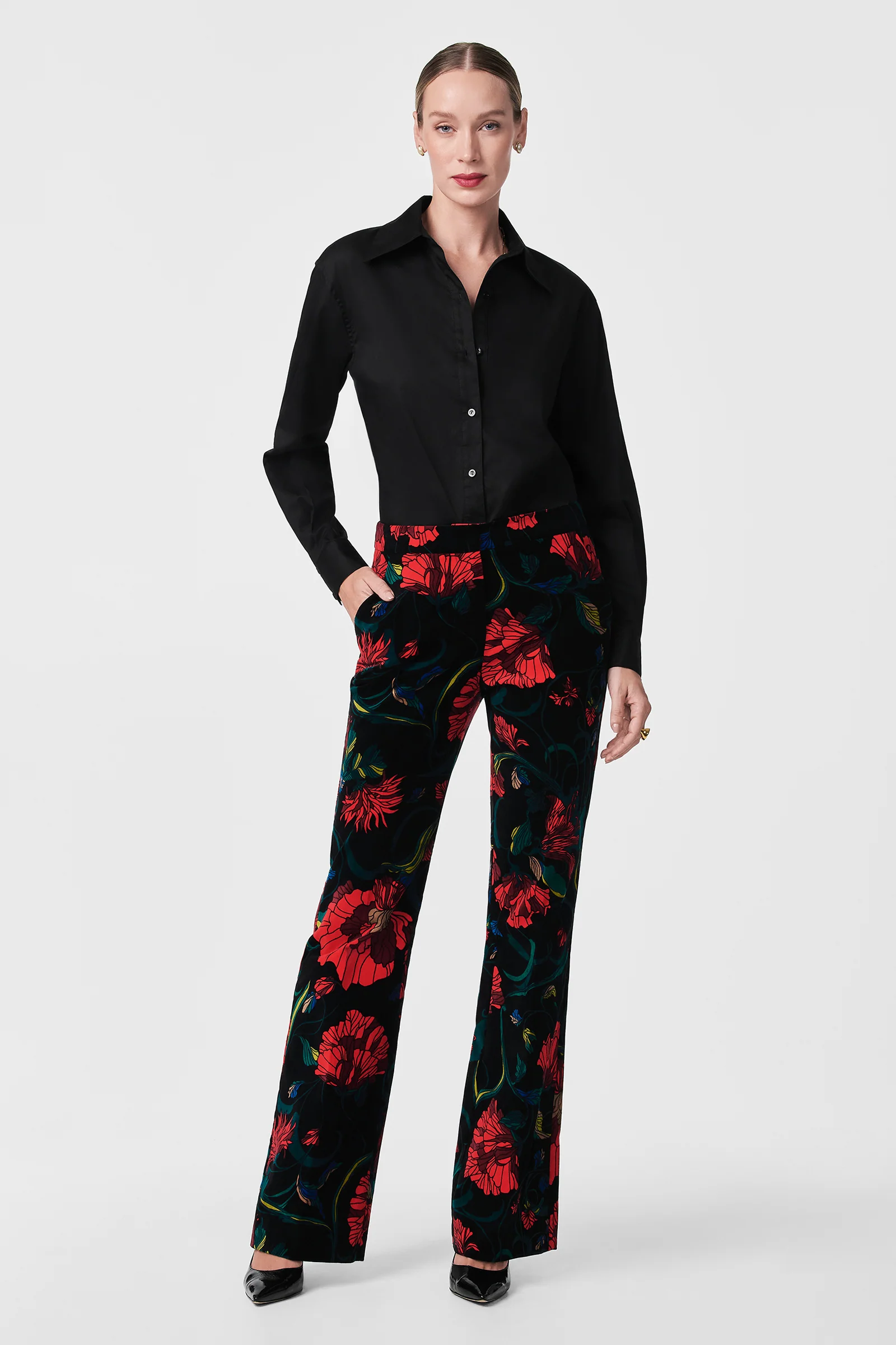 Litsa Button-Up Cotton Shirt - Image 8