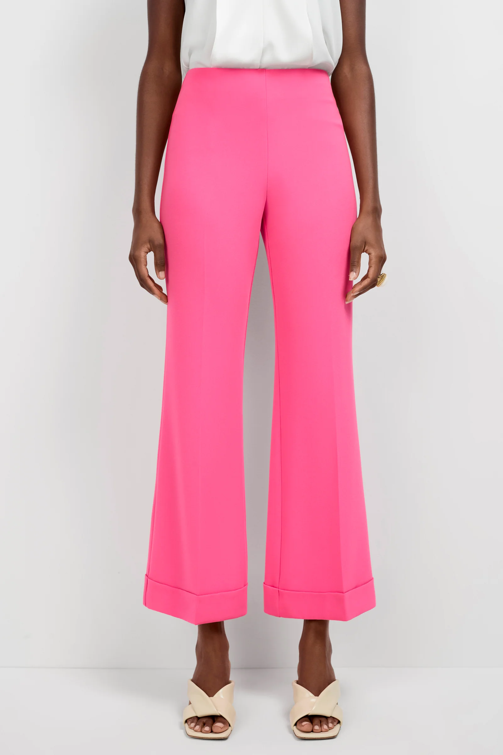 Loren Cropped Kick-Flare Pant - Image 2