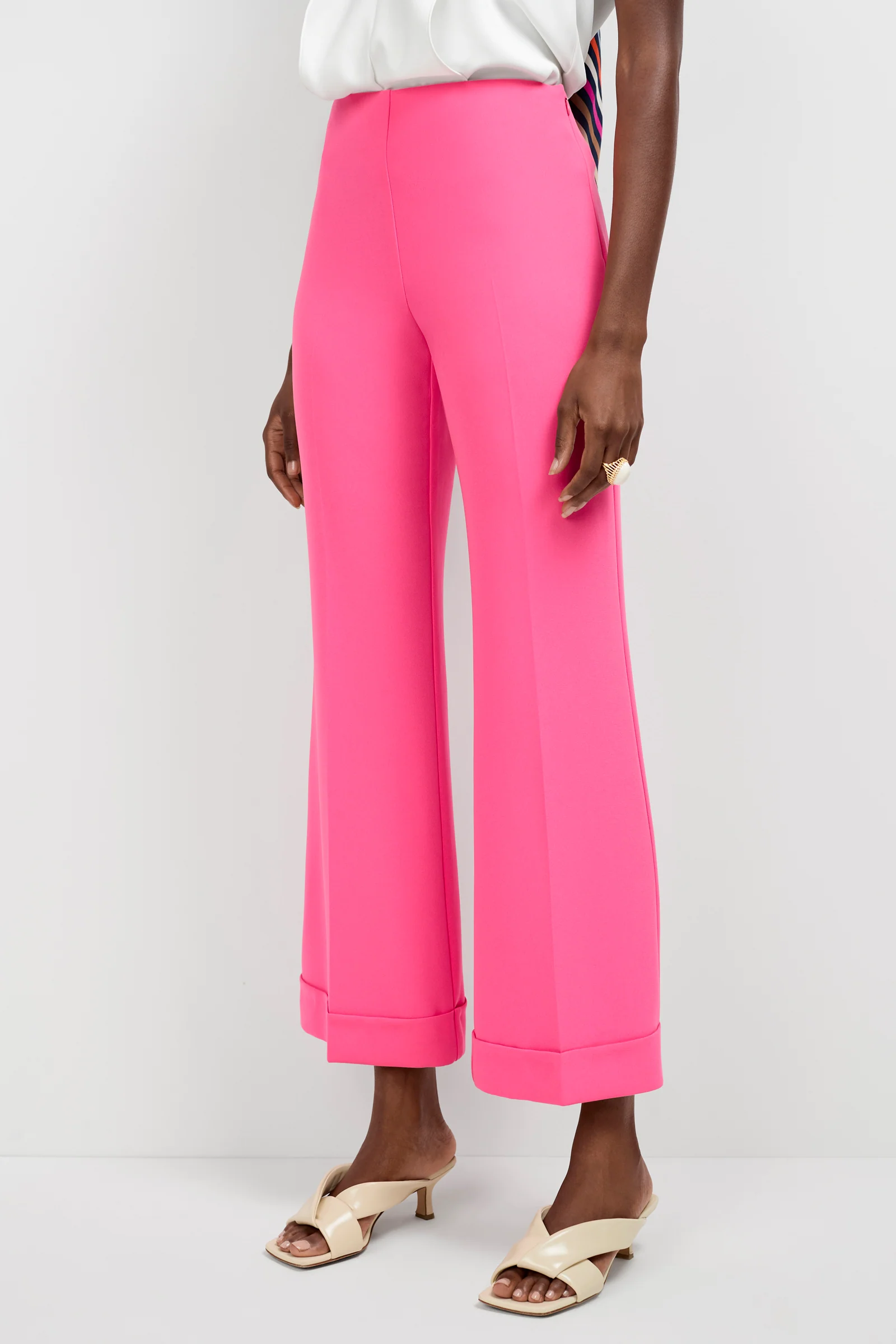 Loren Cropped Kick-Flare Pant - Image 3