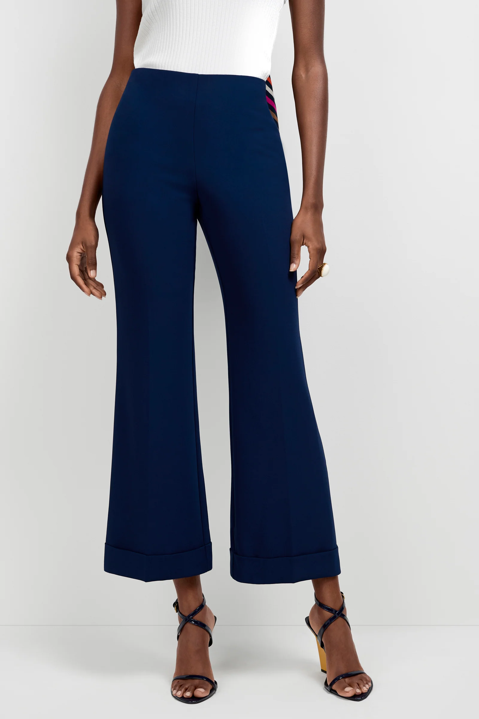 Loren Cropped Kick-Flare Pant - Image 6