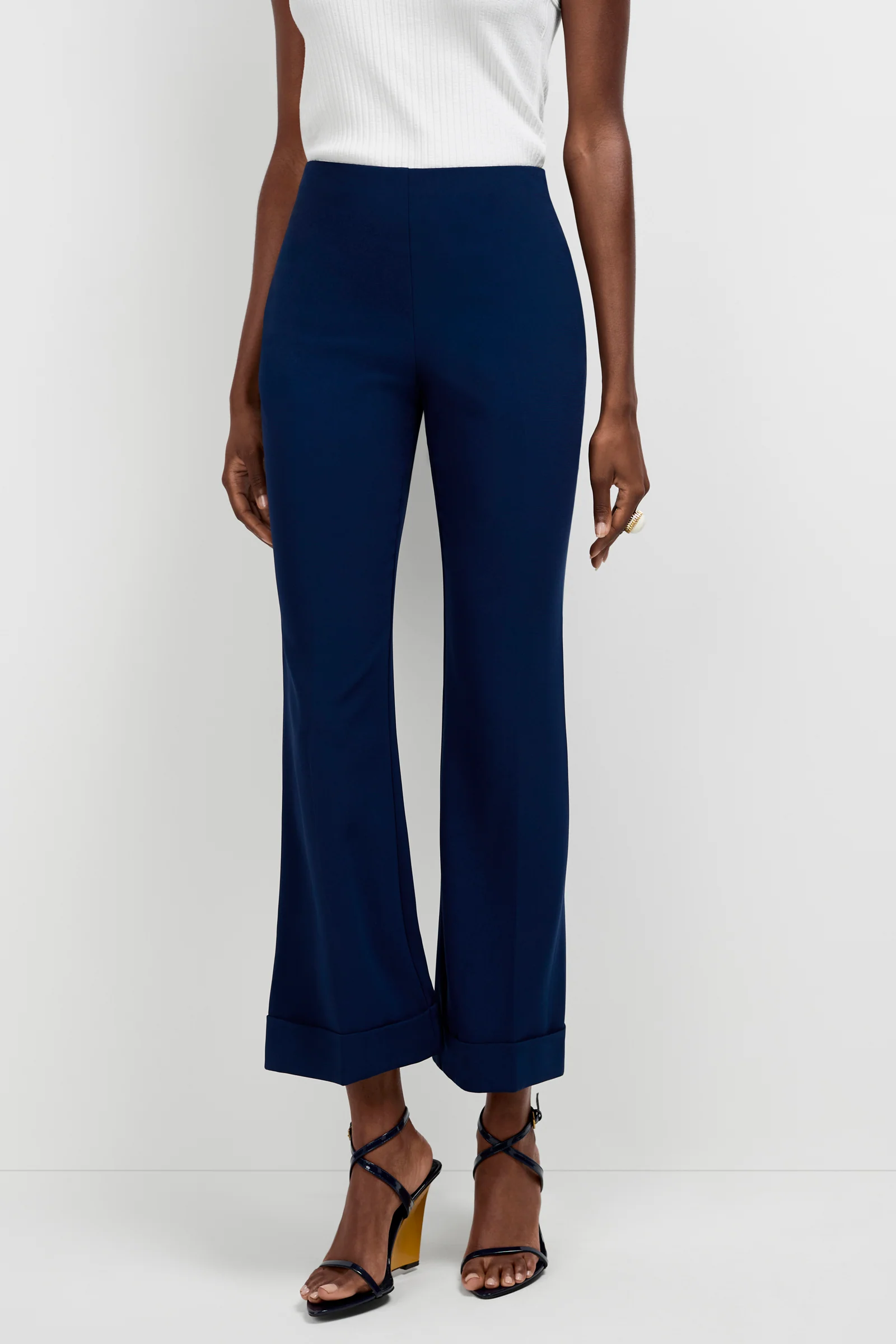 Loren Cropped Kick-Flare Pant - Image 7