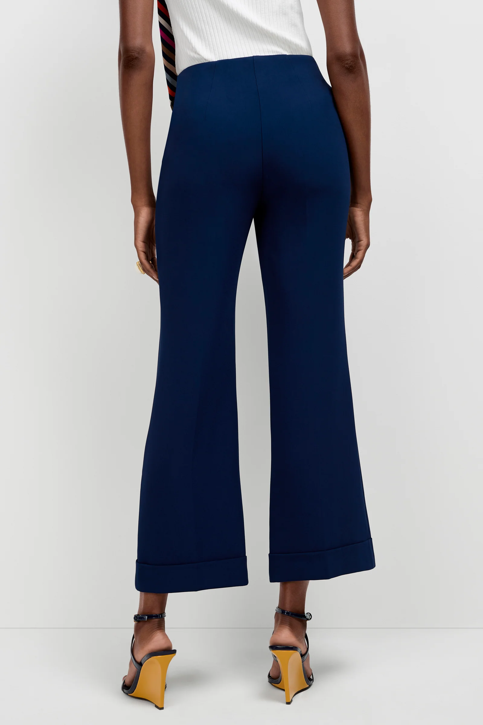Loren Cropped Kick-Flare Pant - Image 8