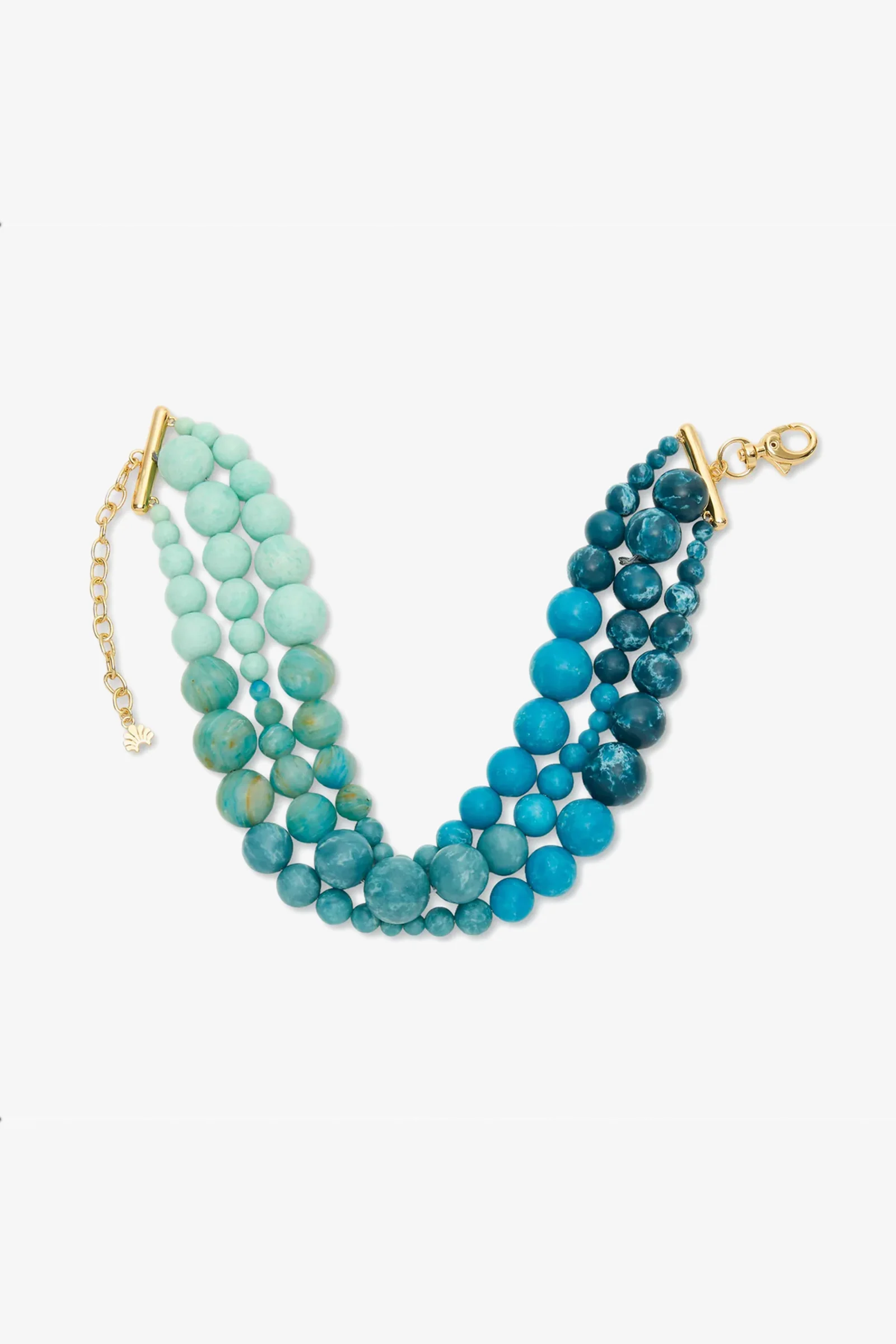 Riviera Diana Triple Row Necklace