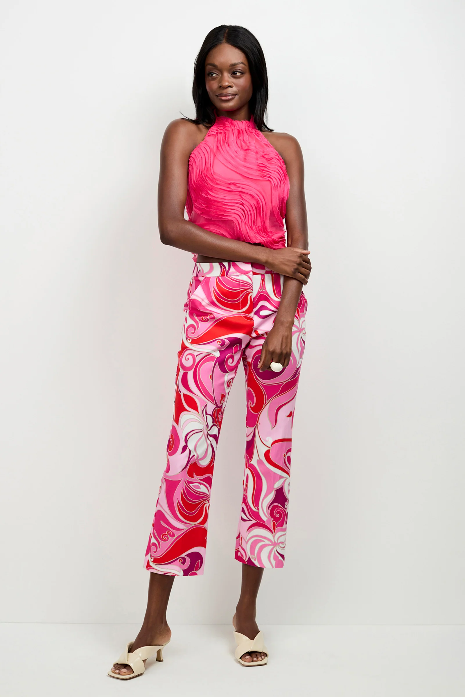 Lulu Cropped Pant - Darsena