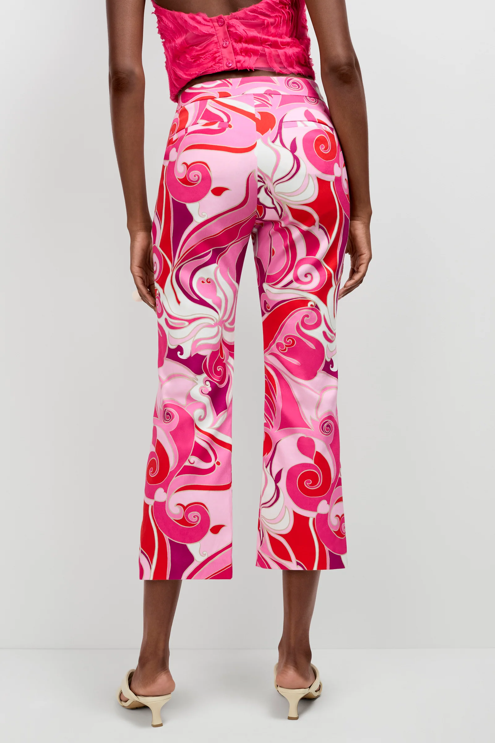 Lulu Cropped Pant - Darsena - Image 4