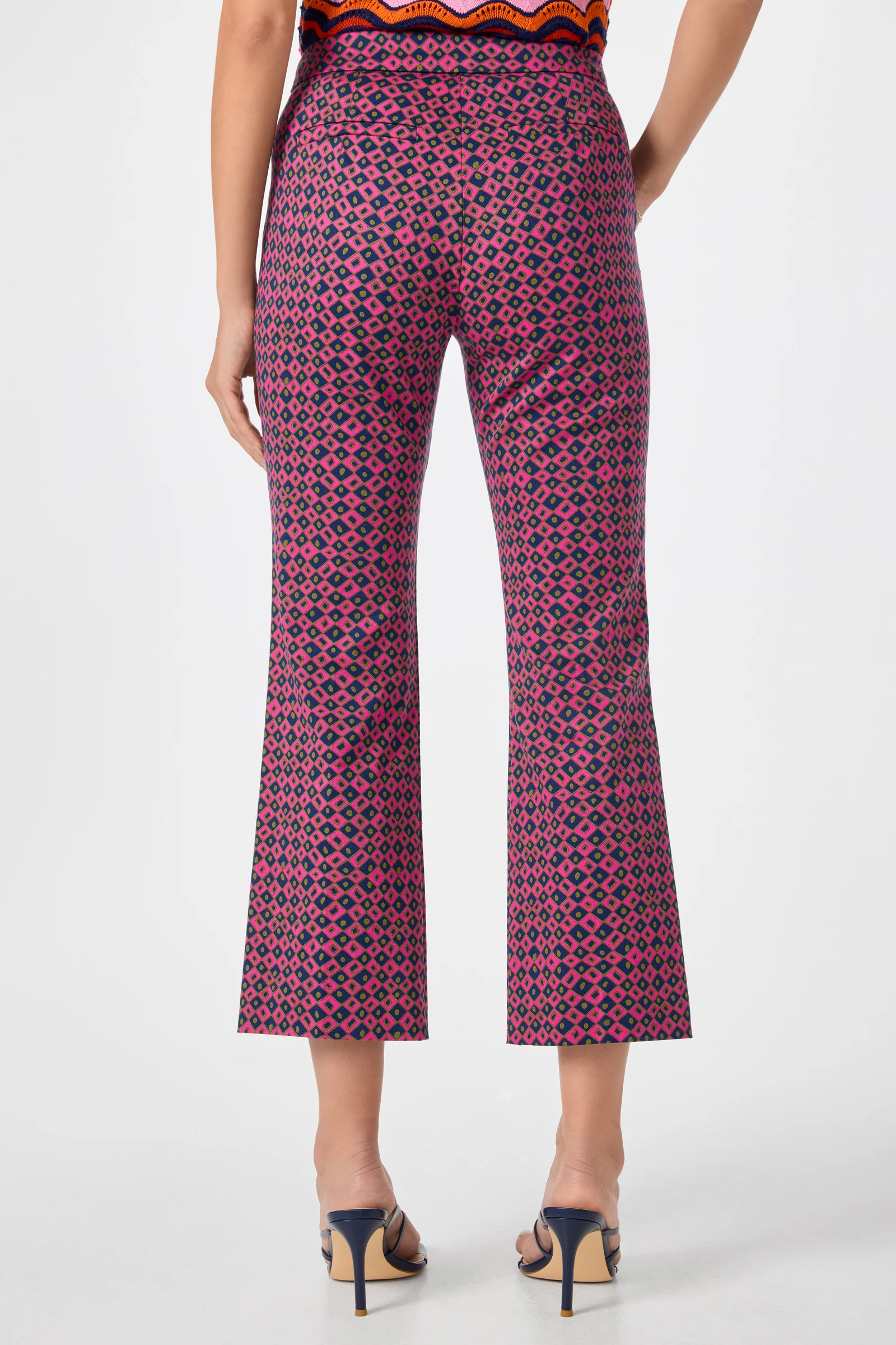Lulu Cropped Pant - Himari Herringbone - Image 5