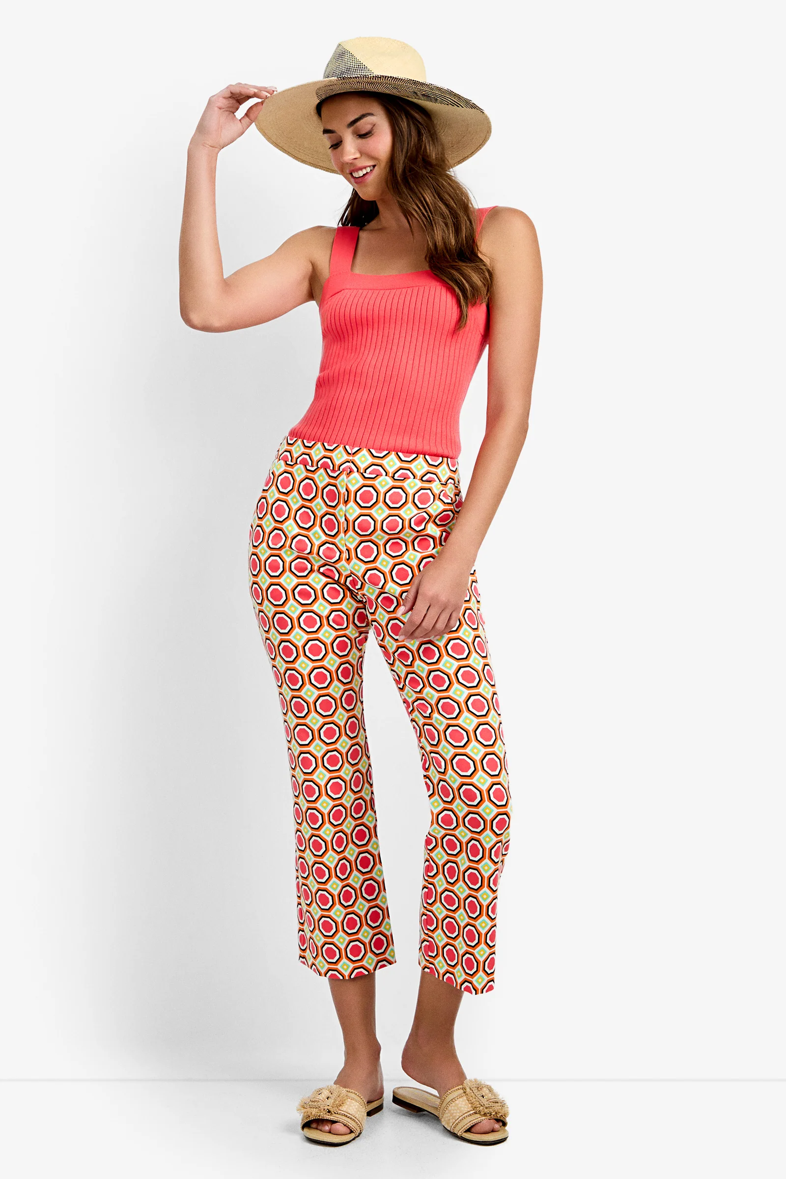 Lulu Cropped Pant - Salerno