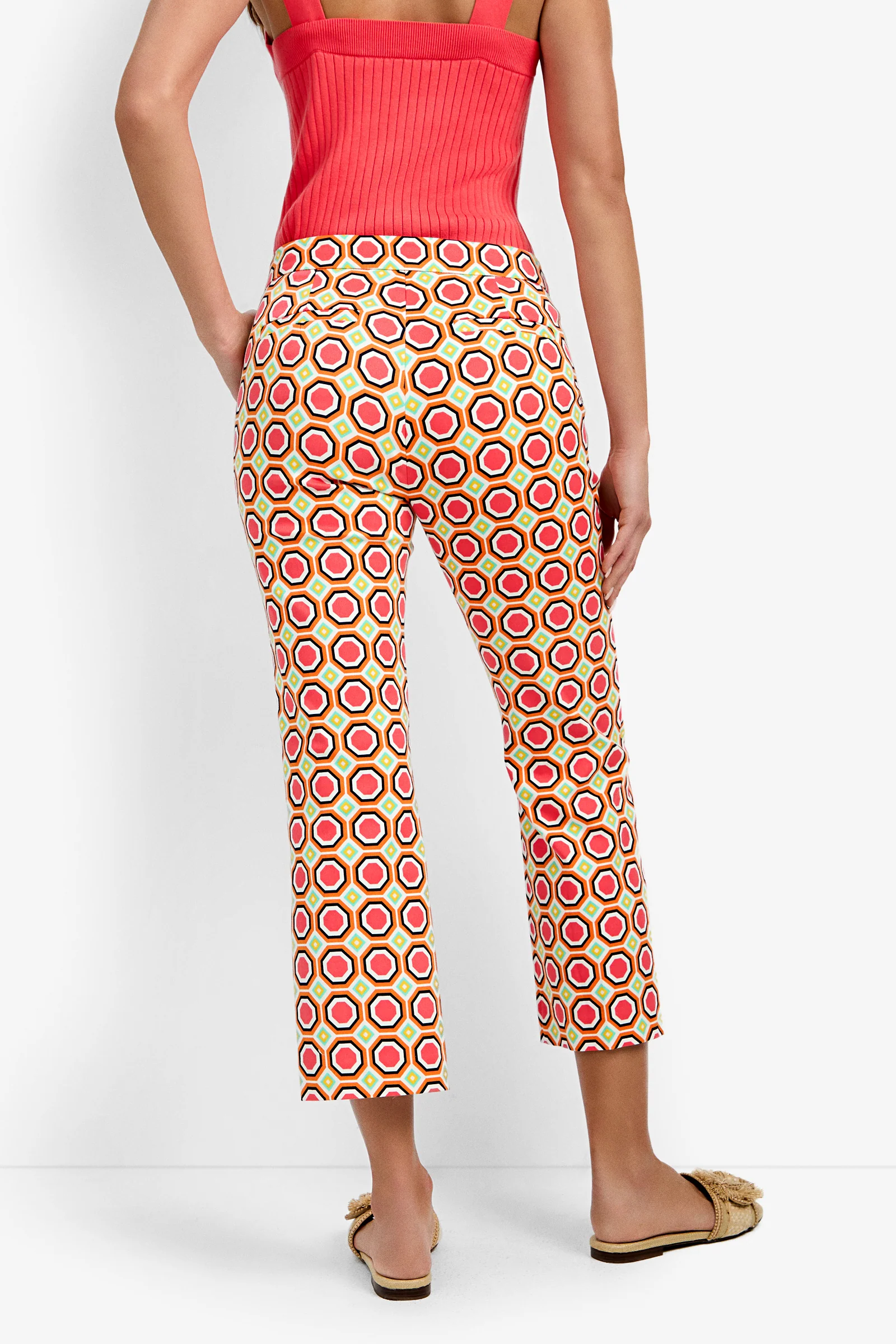 Lulu Cropped Pant - Salerno - Image 3