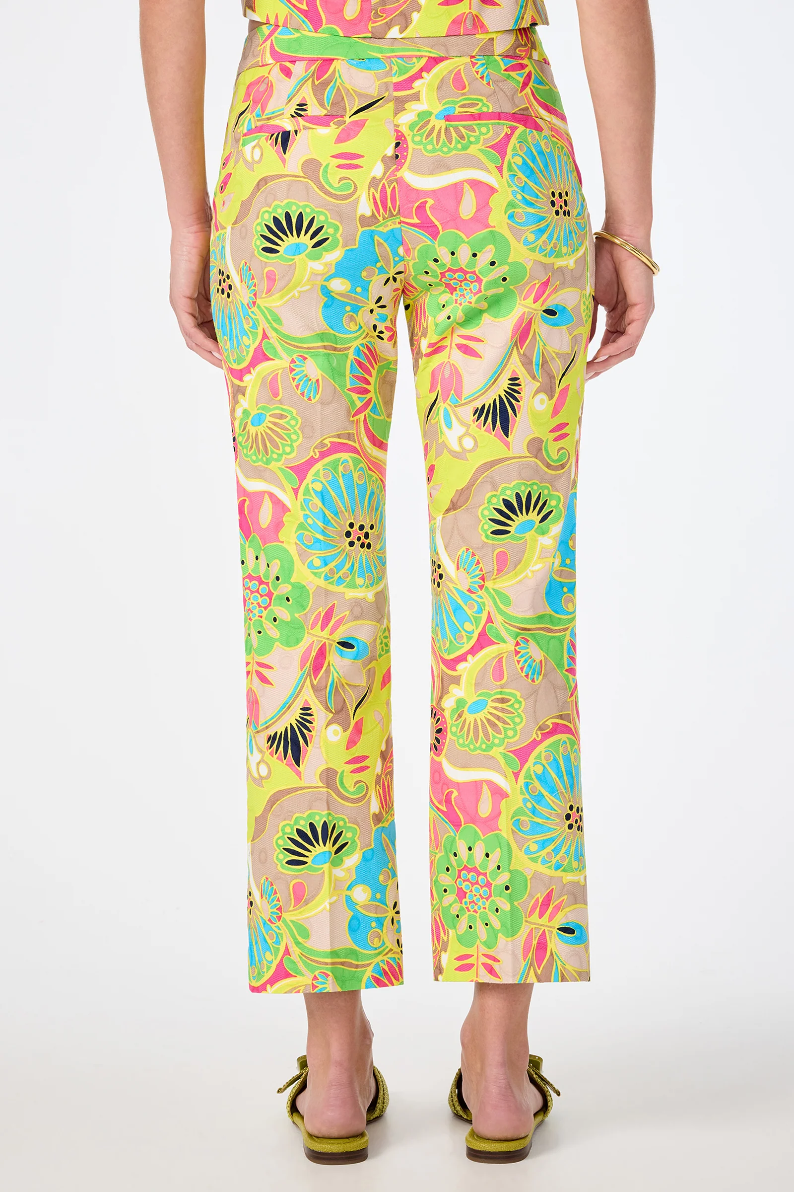 Lulu Cropped Pant - Venus - Image 4