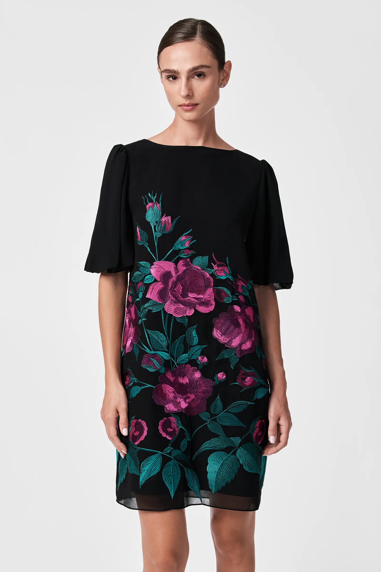 Luv Embroidered Mini Dress - Image 2