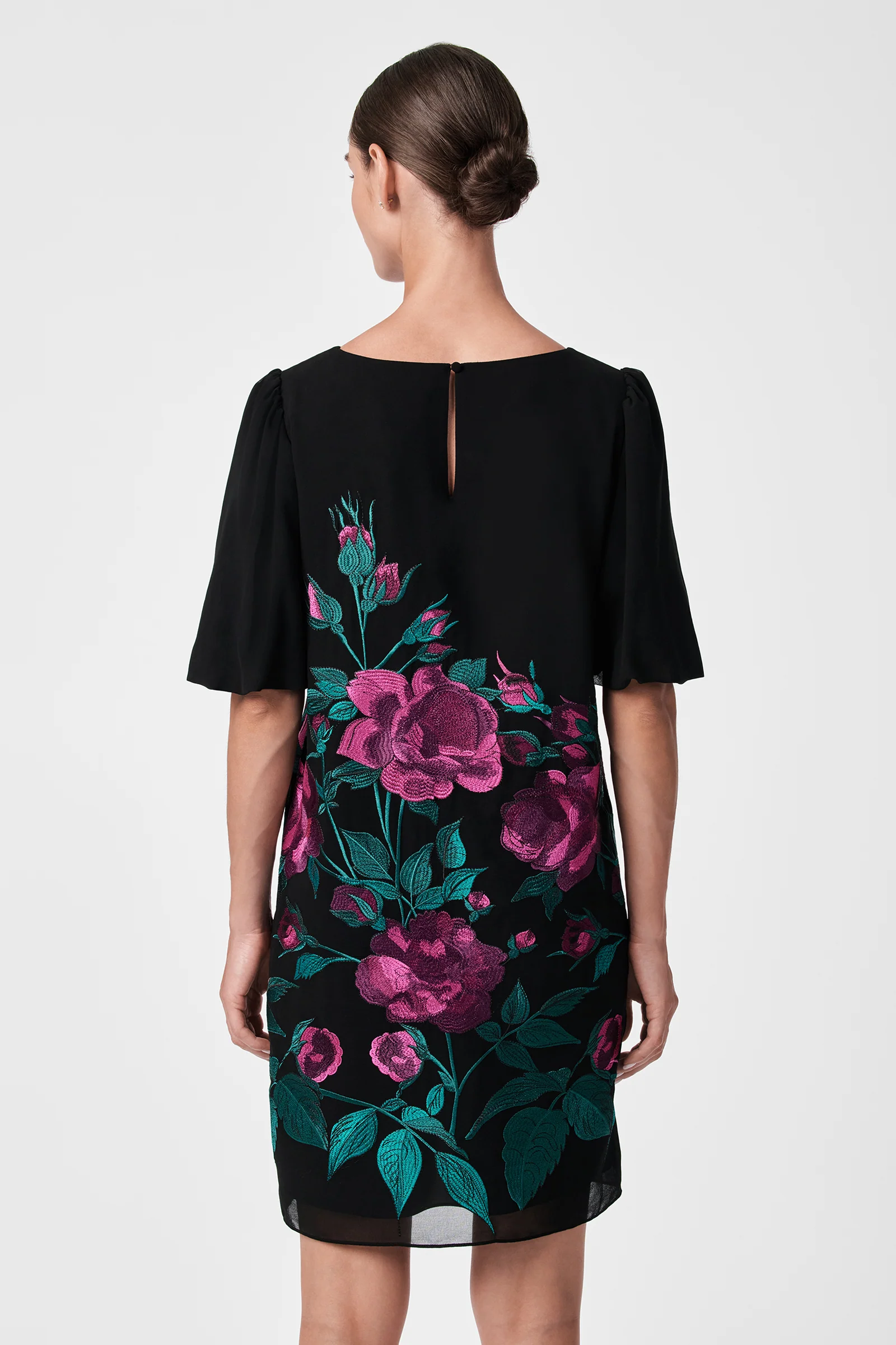 Luv Embroidered Mini Dress - Image 4