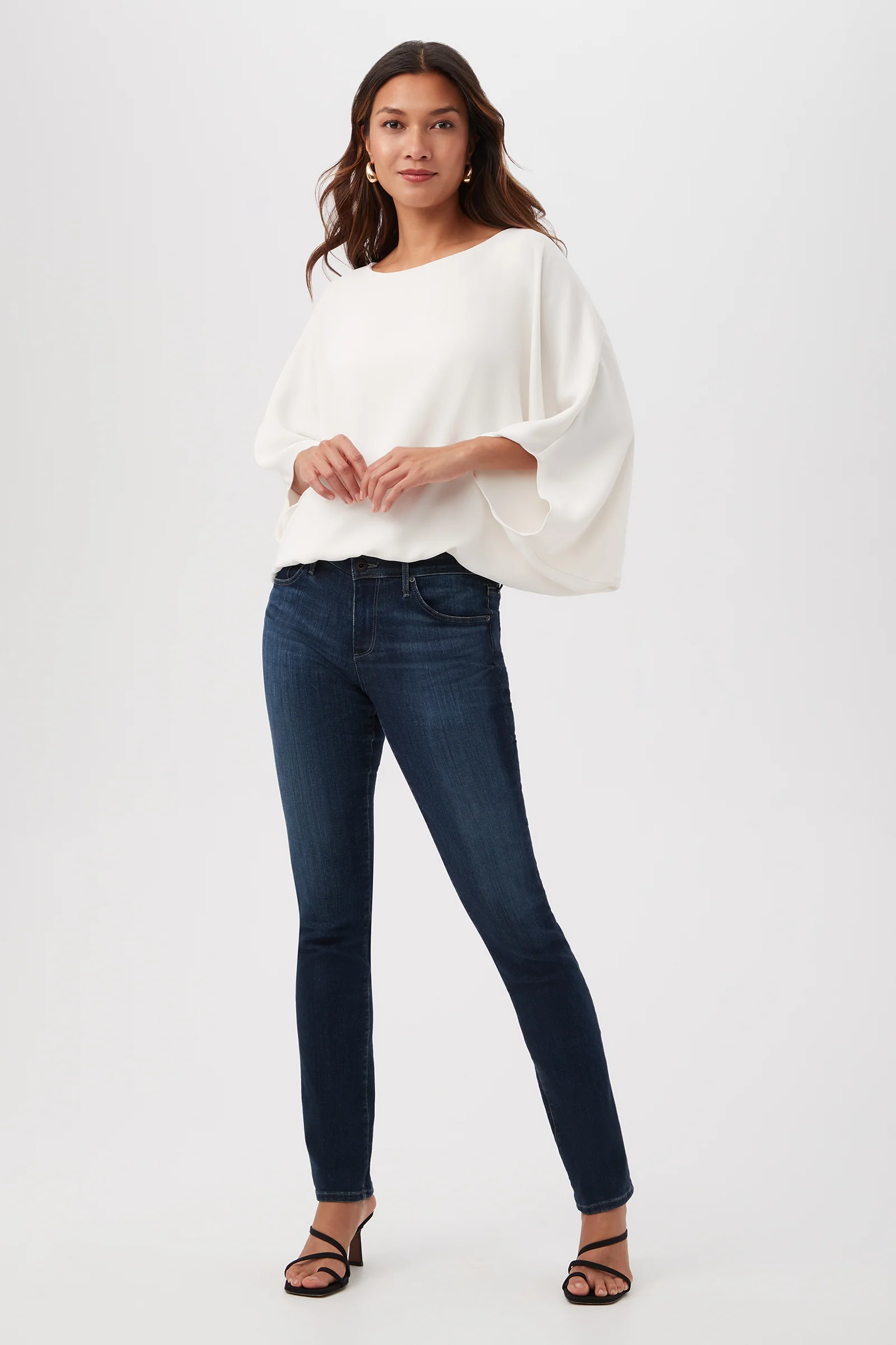 Manhattan Relaxed Short Dolman Sleeve Top - Image 2