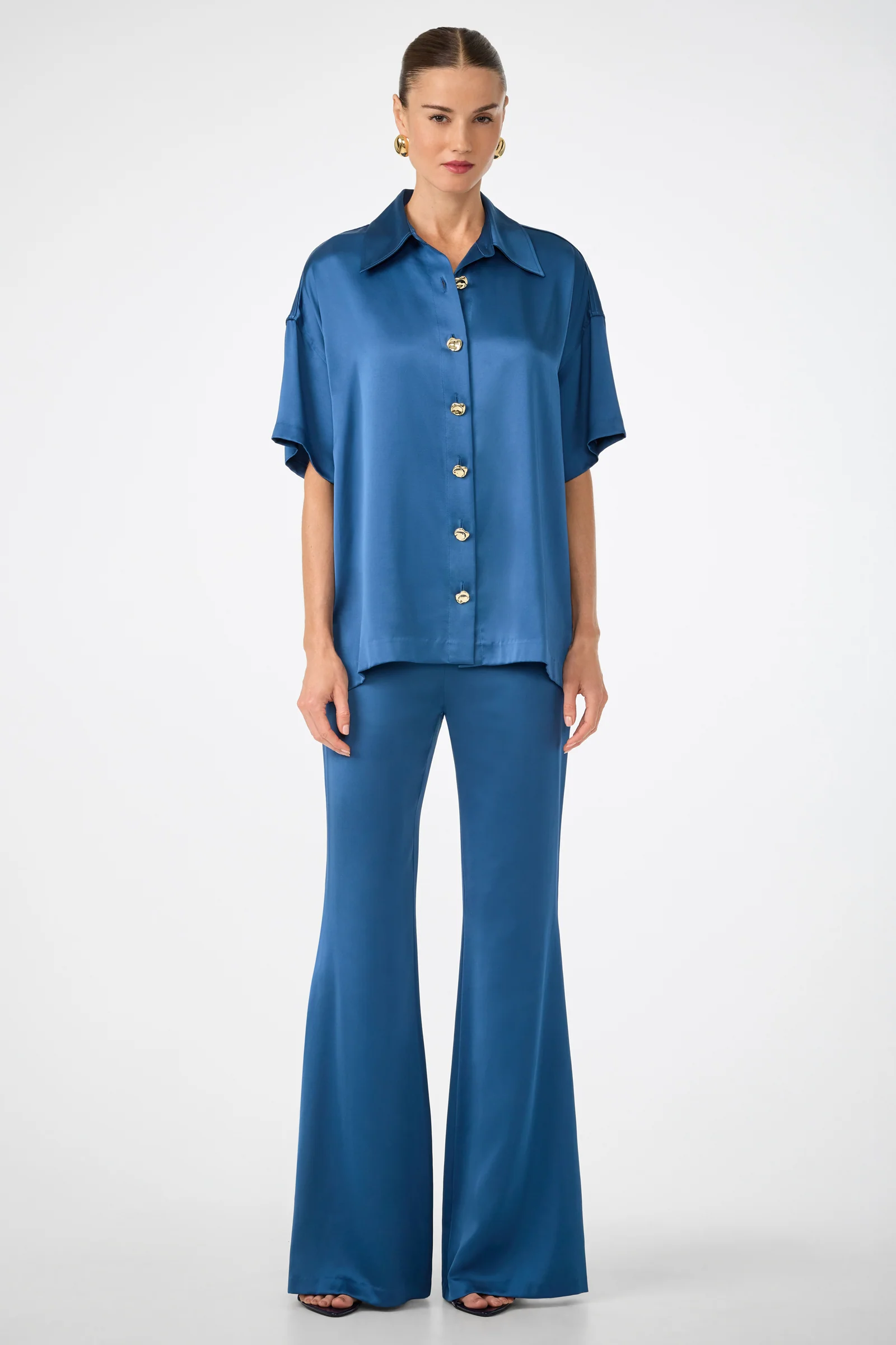Manju Button-Front Top - Image 2