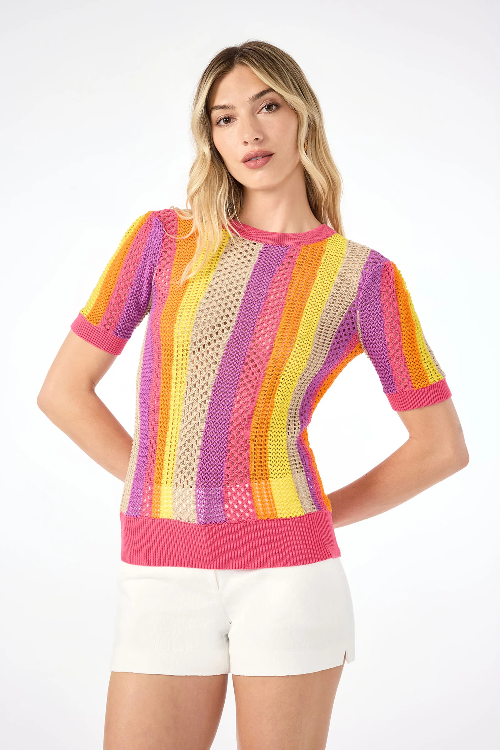 Marbella Short-Sleeve Pullover