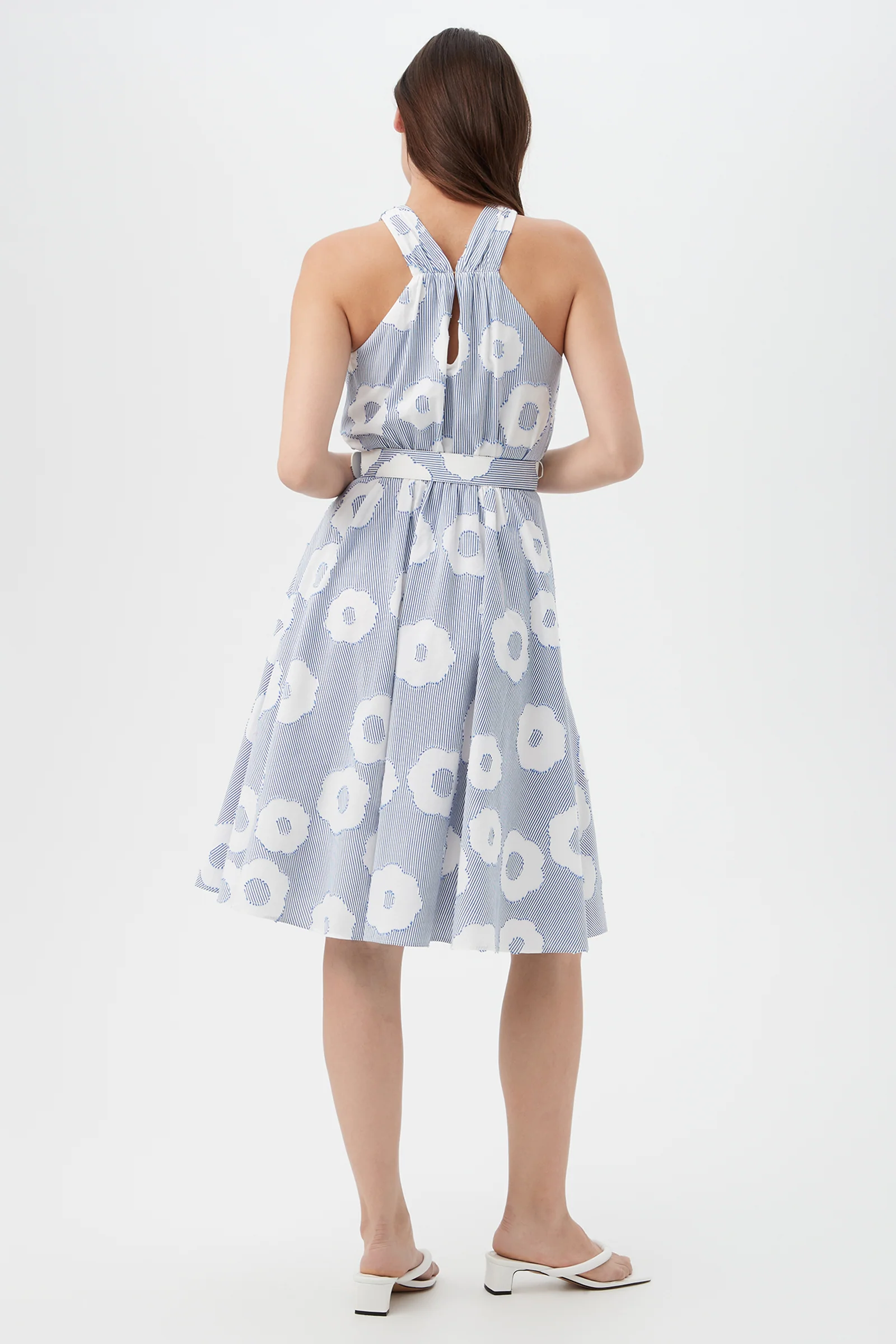 Mardi Sleeveless Dress - Cassis Cotton - Image 3