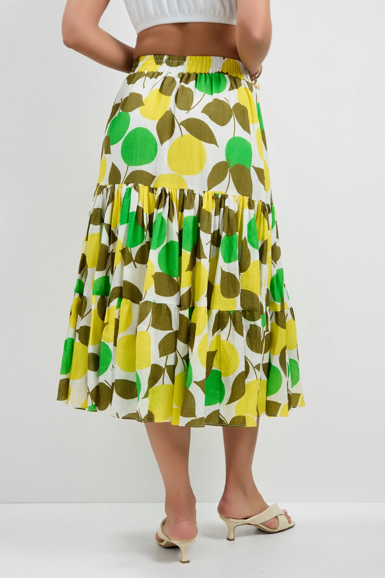 Marsay Drop Waist Midi Skirt - Image 4