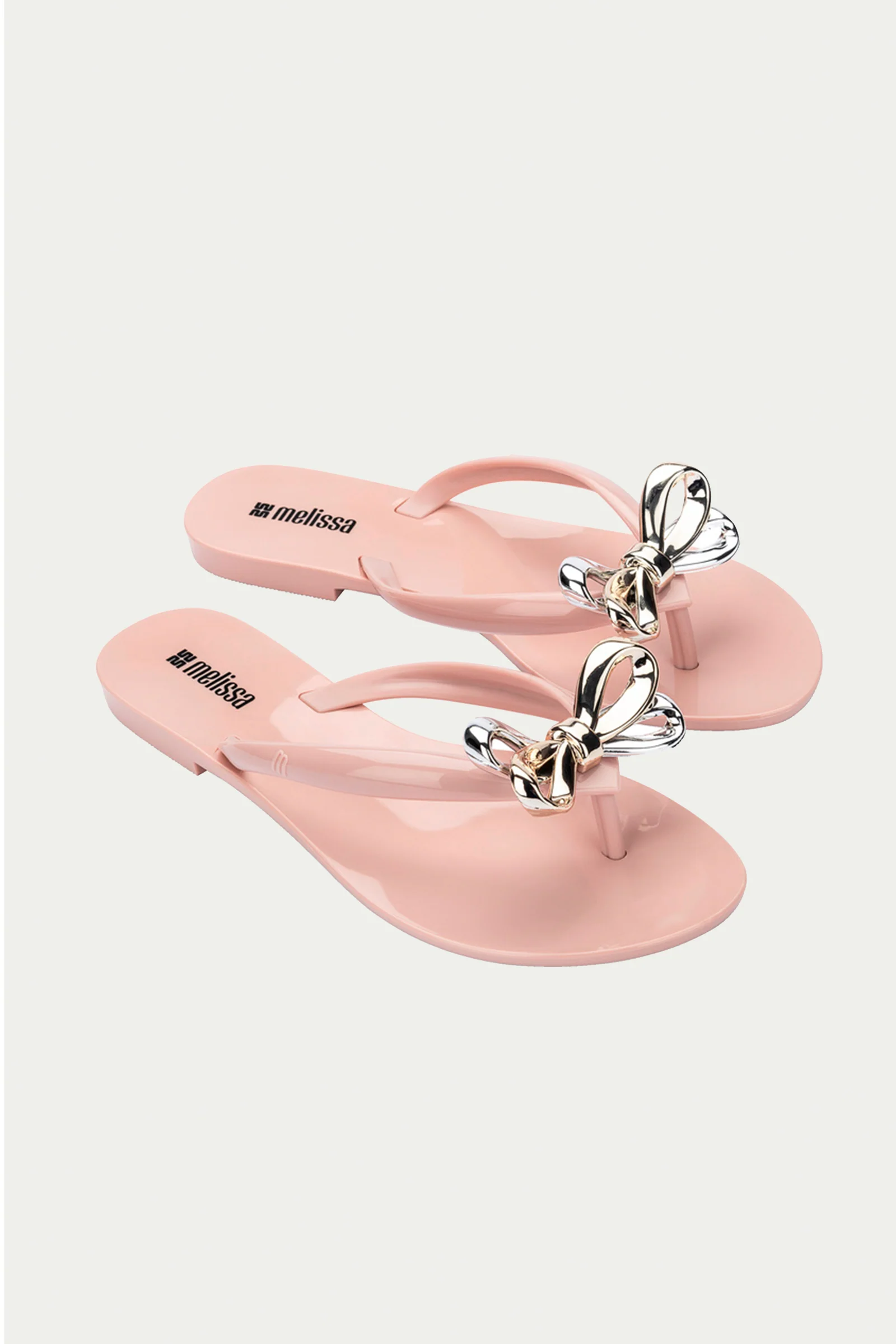 Melissa Harmonic Eclipse Bow Sandal - Pink - Image 2