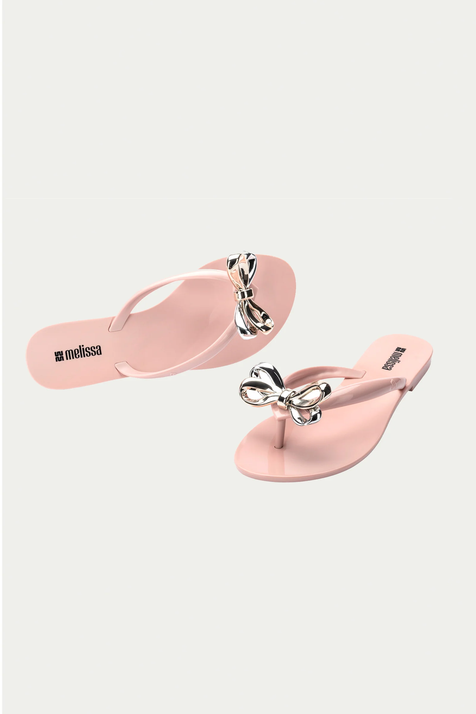 Melissa Harmonic Eclipse Bow Sandal - Pink - Image 4