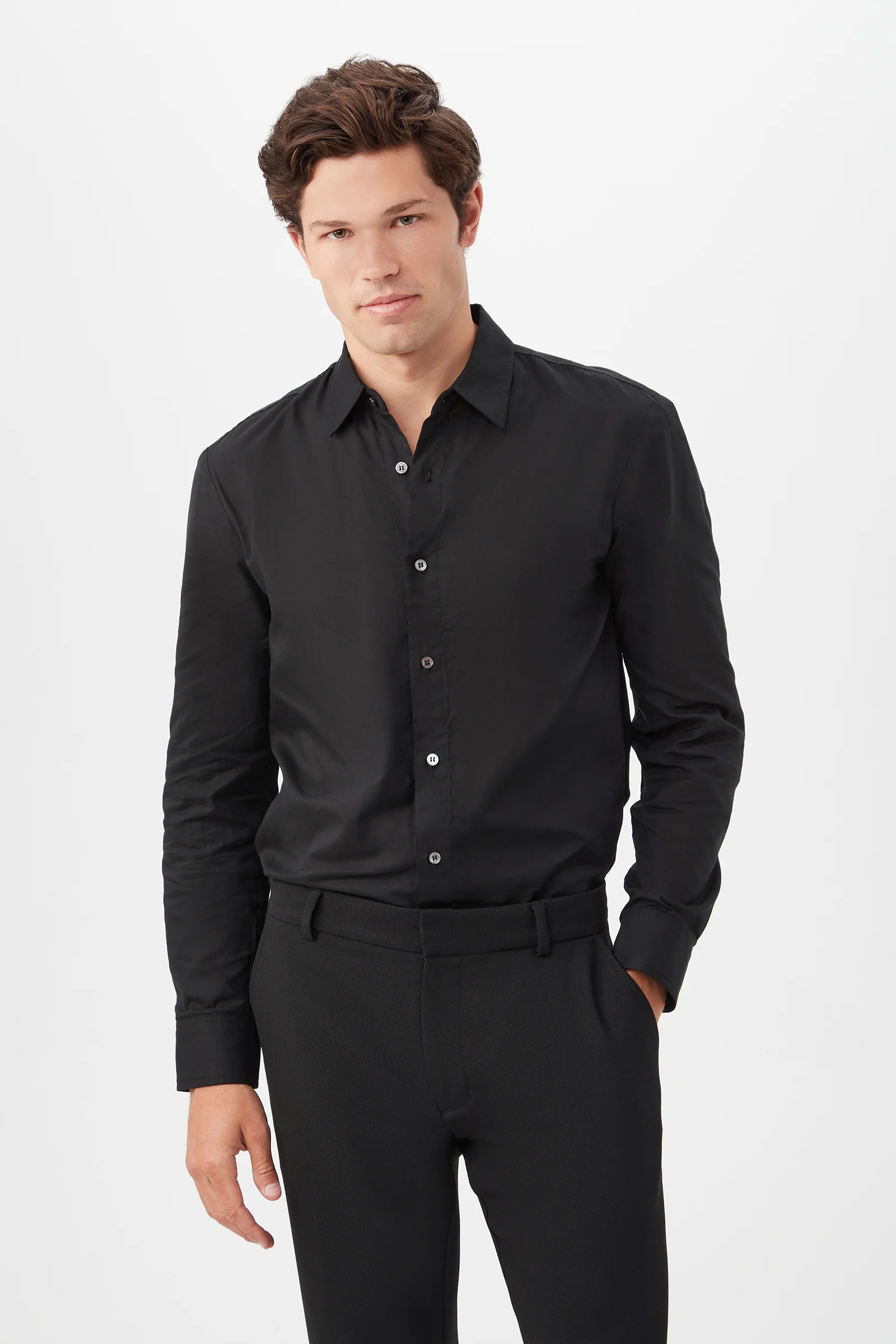 Aaron Slim Fit Long-Sleeve Shirt - Image 6