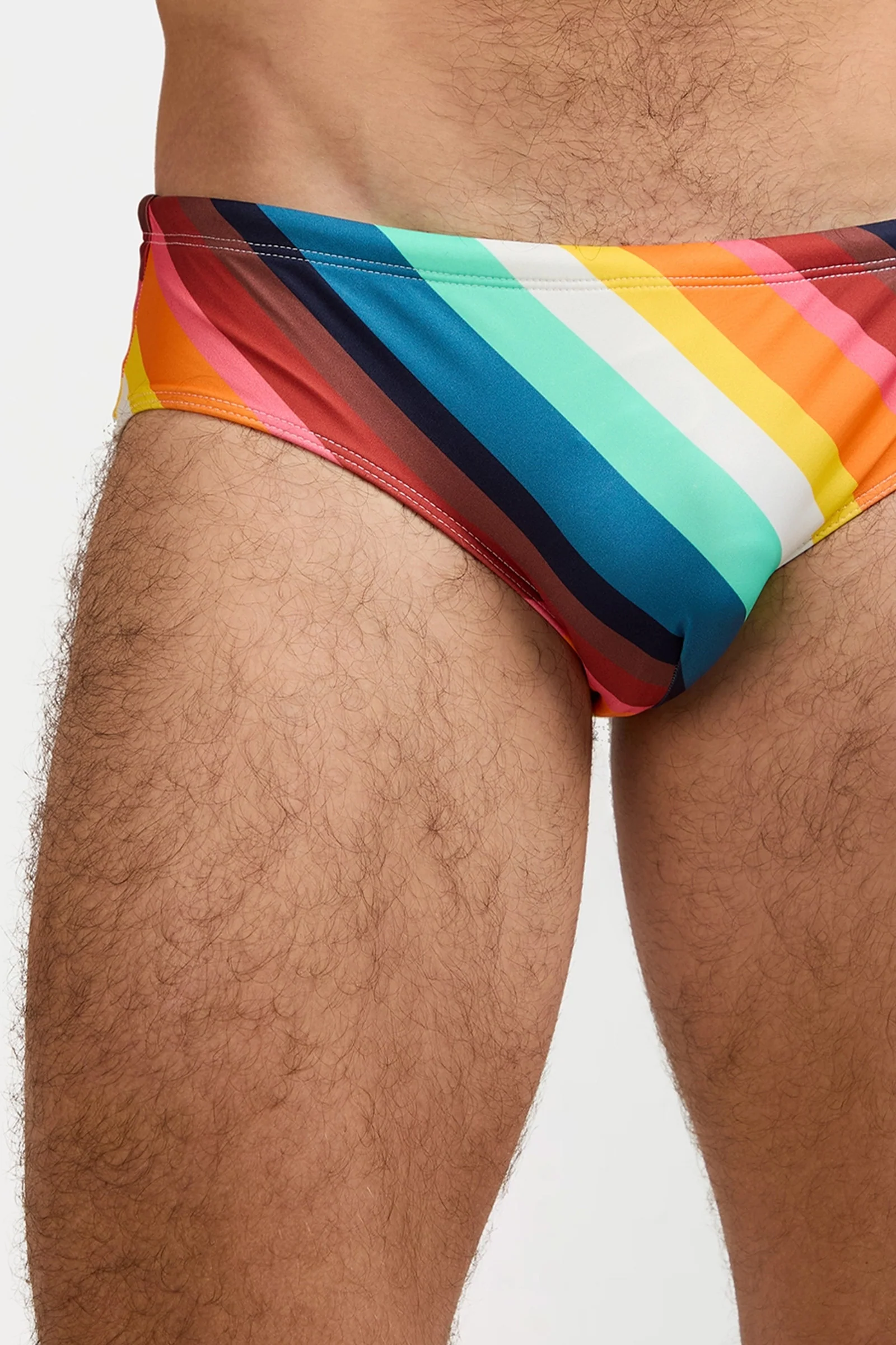 Bondi Swim Brief - Siena Stripe - Image 5